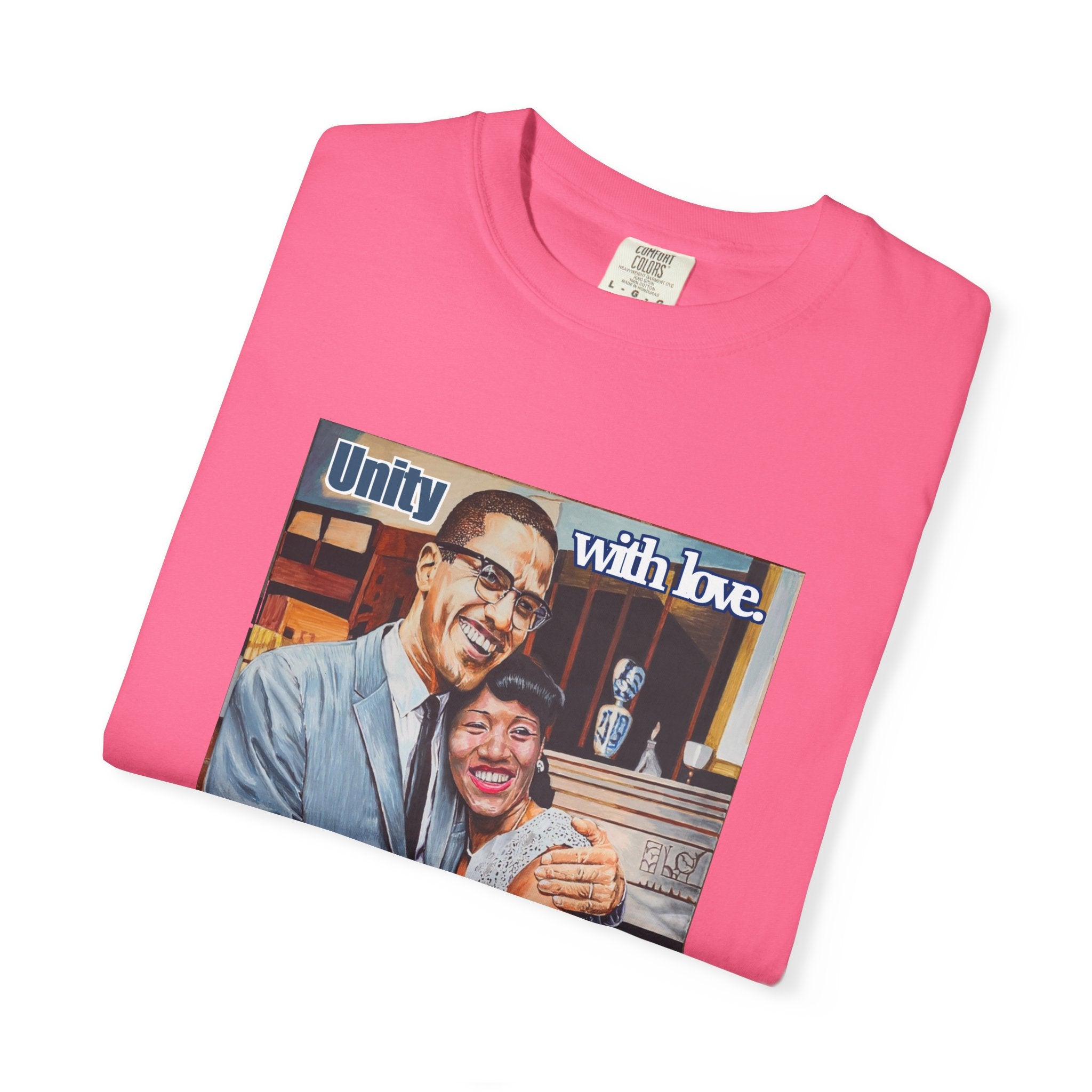 Represent like a true power couple in this Malcolm and Betty Shabazz T shirt