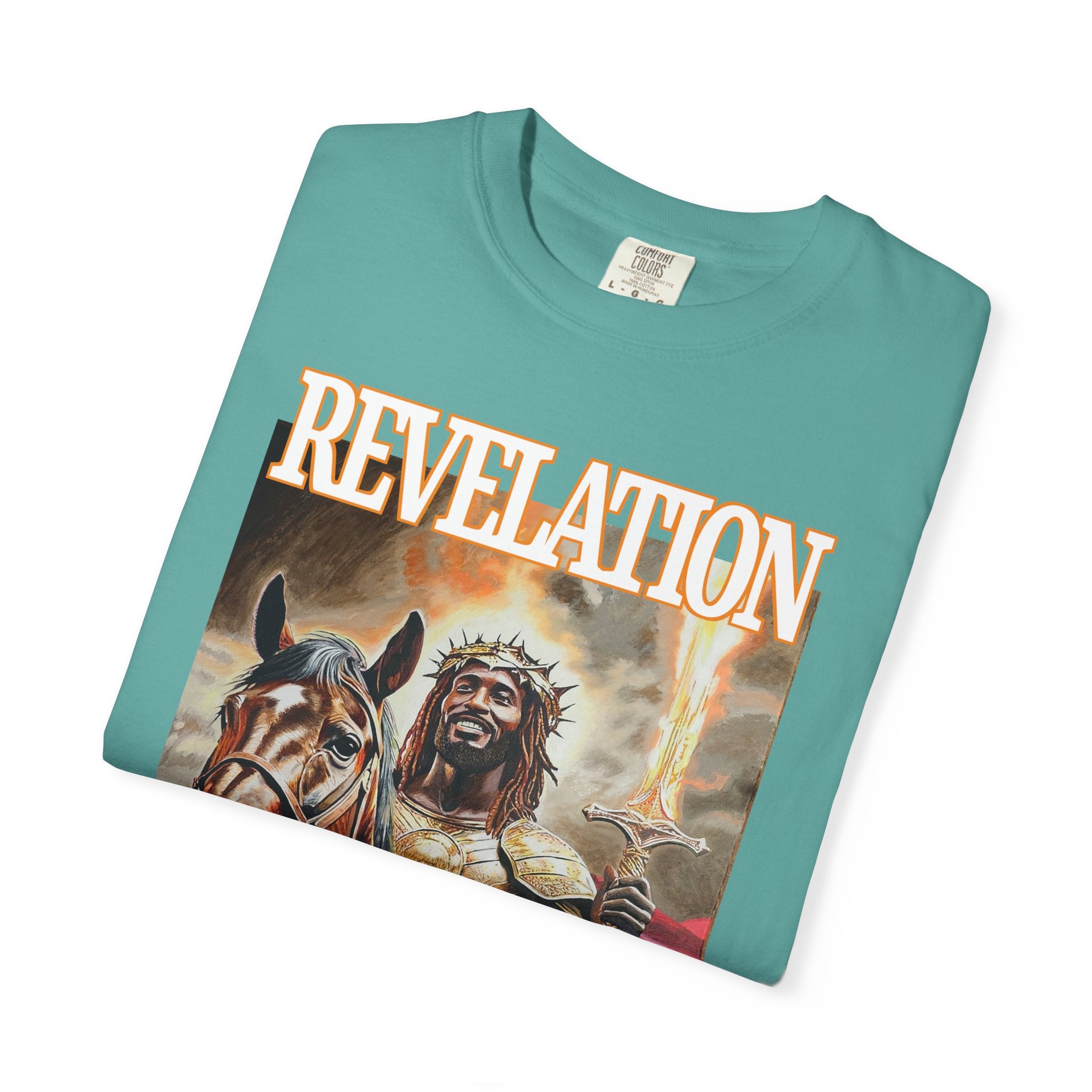 Celebrate the life and resurrection of Jesus Christ when wearing this T shirt