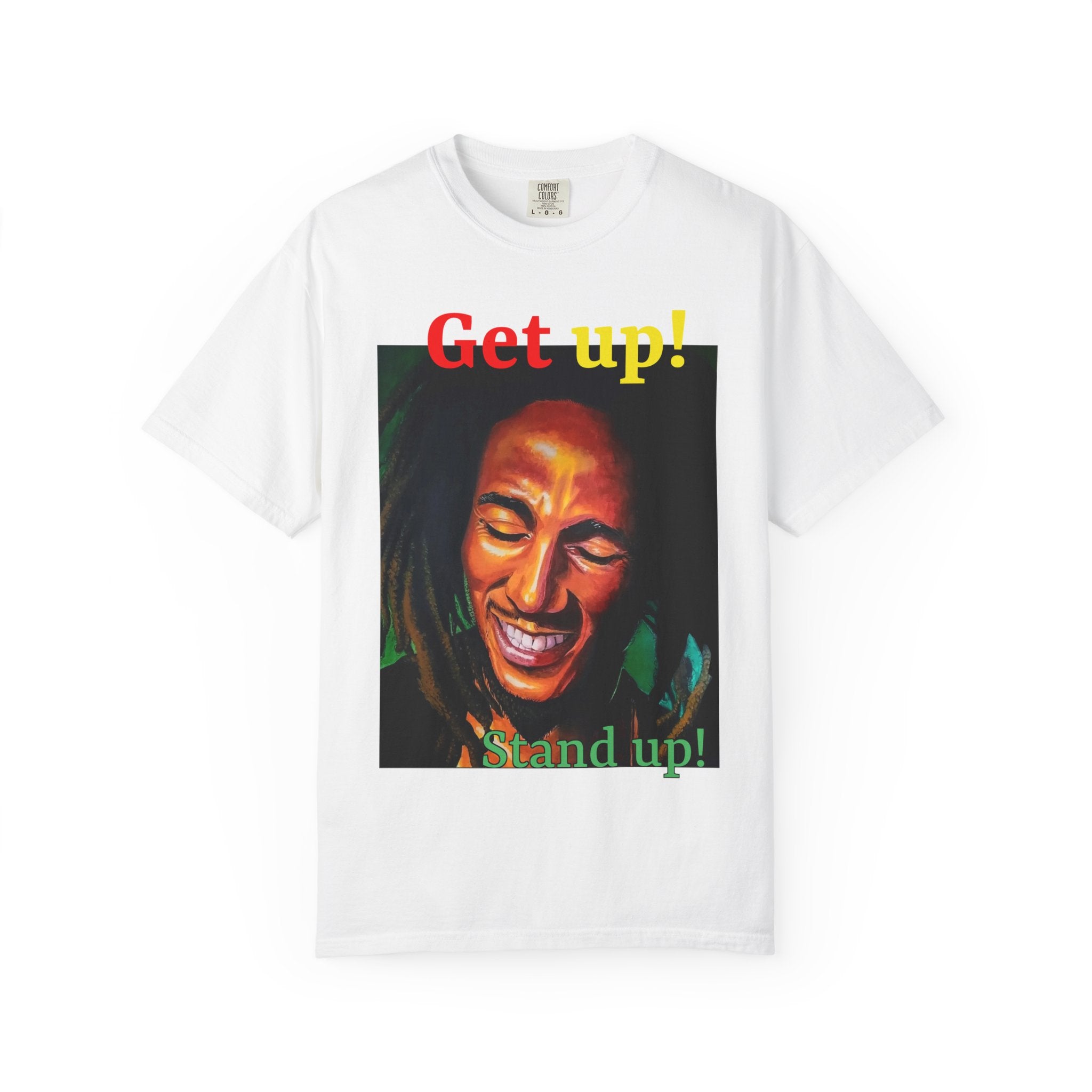 Get up Stand up! with this Bob Nesta Marley T-shirt