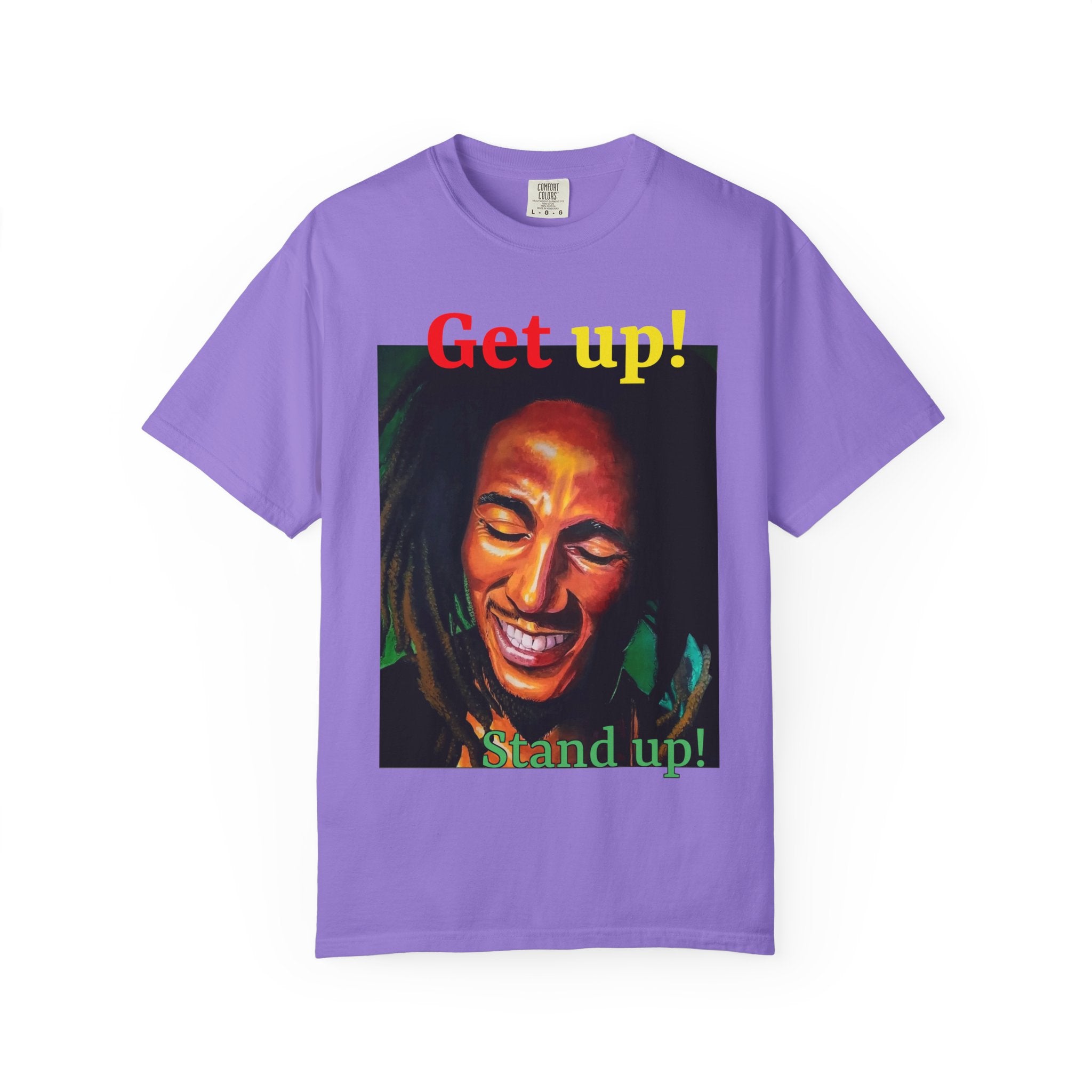Get up Stand up! with this Bob Nesta Marley T-shirt