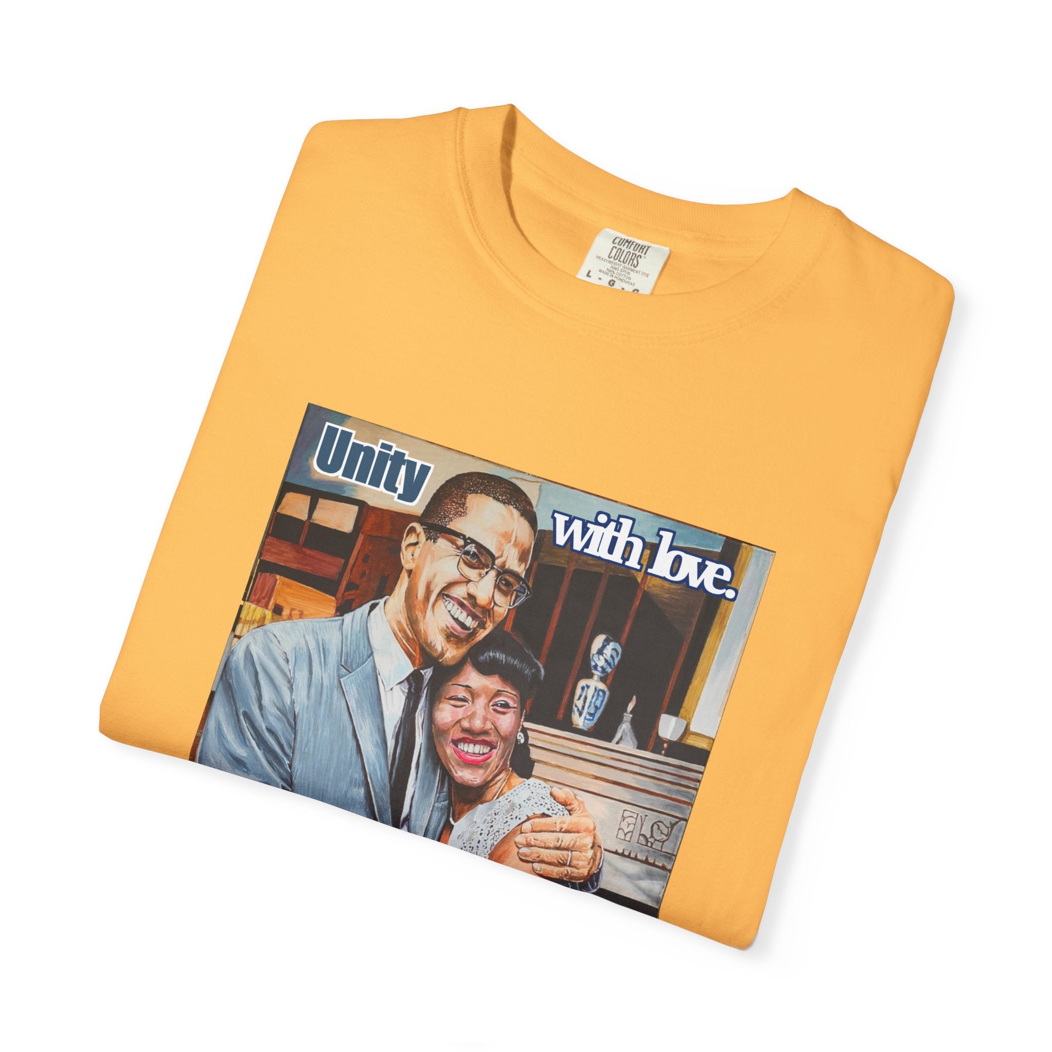 Represent like a true power couple in this Malcolm and Betty Shabazz T shirt