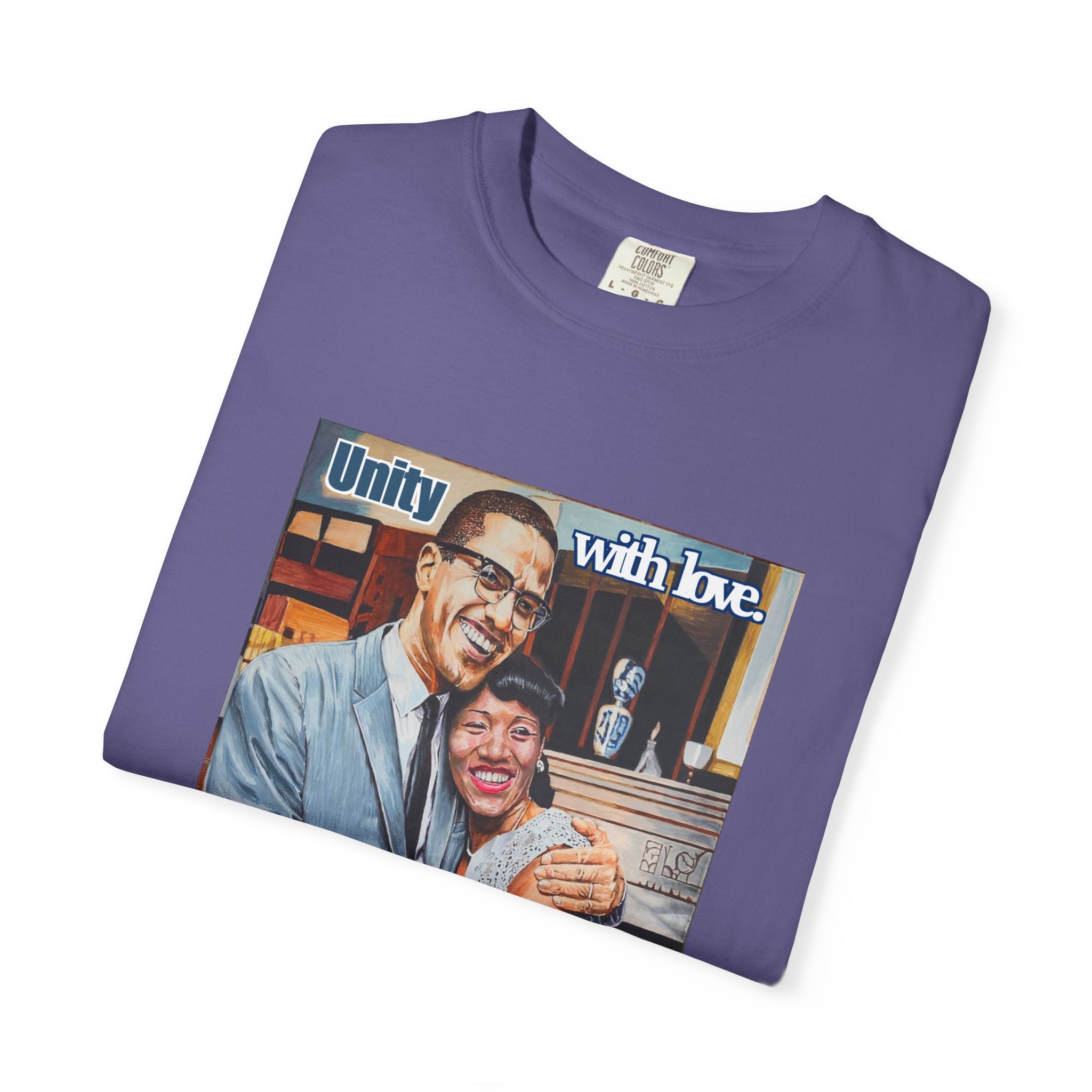 Represent like a true power couple in this Malcolm and Betty Shabazz T shirt