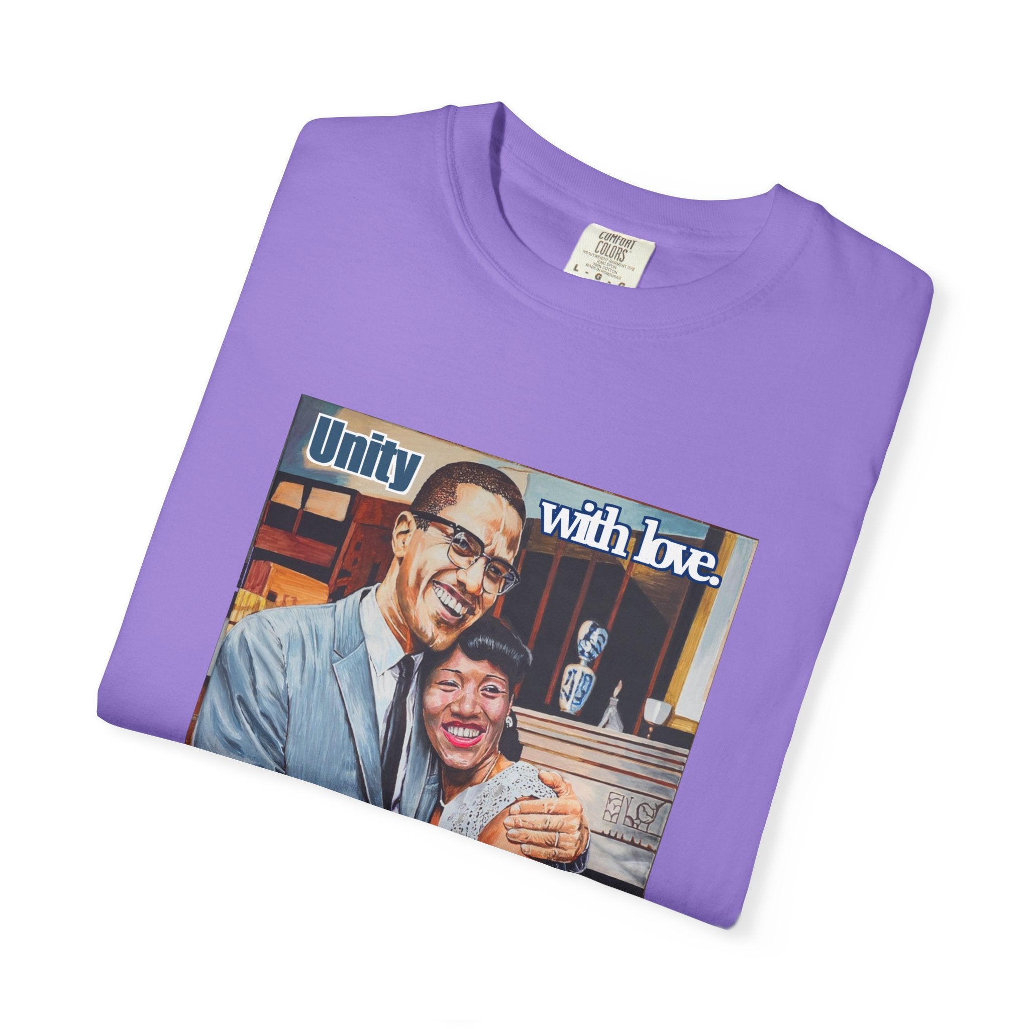 Represent like a true power couple in this Malcolm and Betty Shabazz T shirt