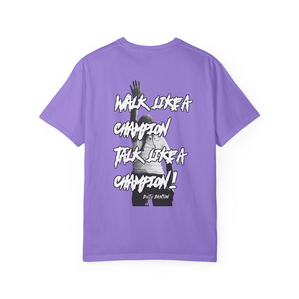 Walk like ah Champion with this Buju Banton T Shirt