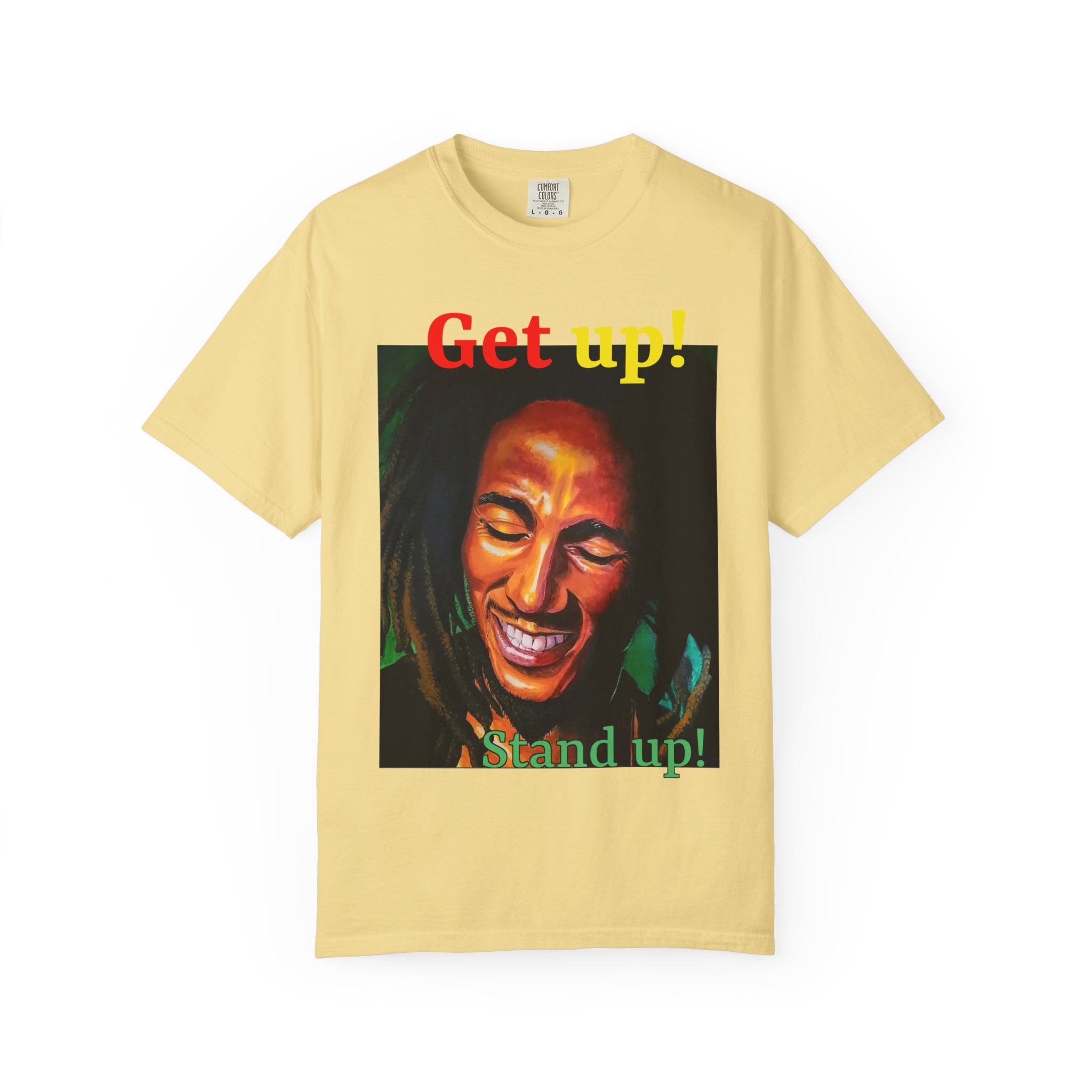 Get up Stand up! with this Bob Nesta Marley T-shirt