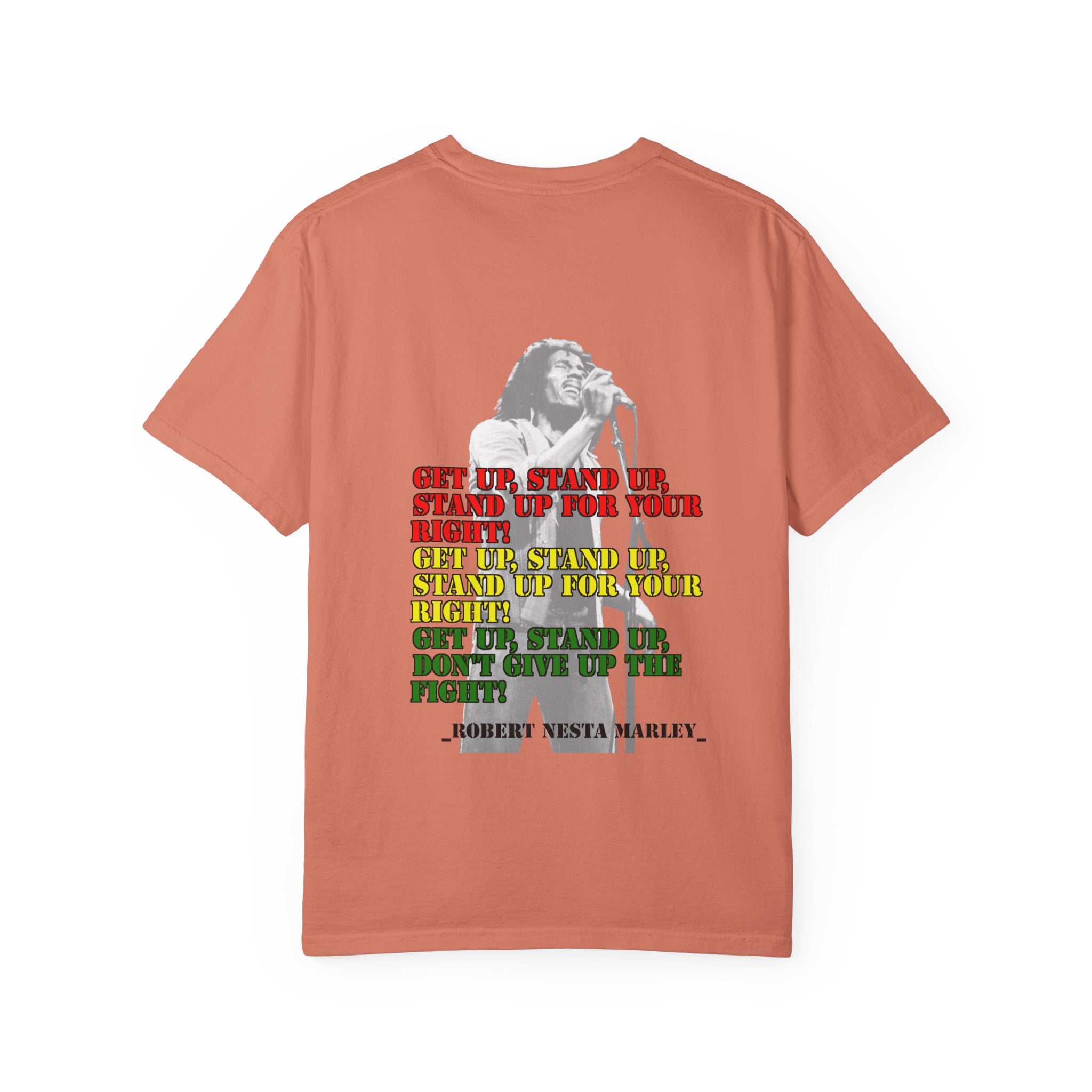 Get up Stand up! with this Bob Nesta Marley T-shirt