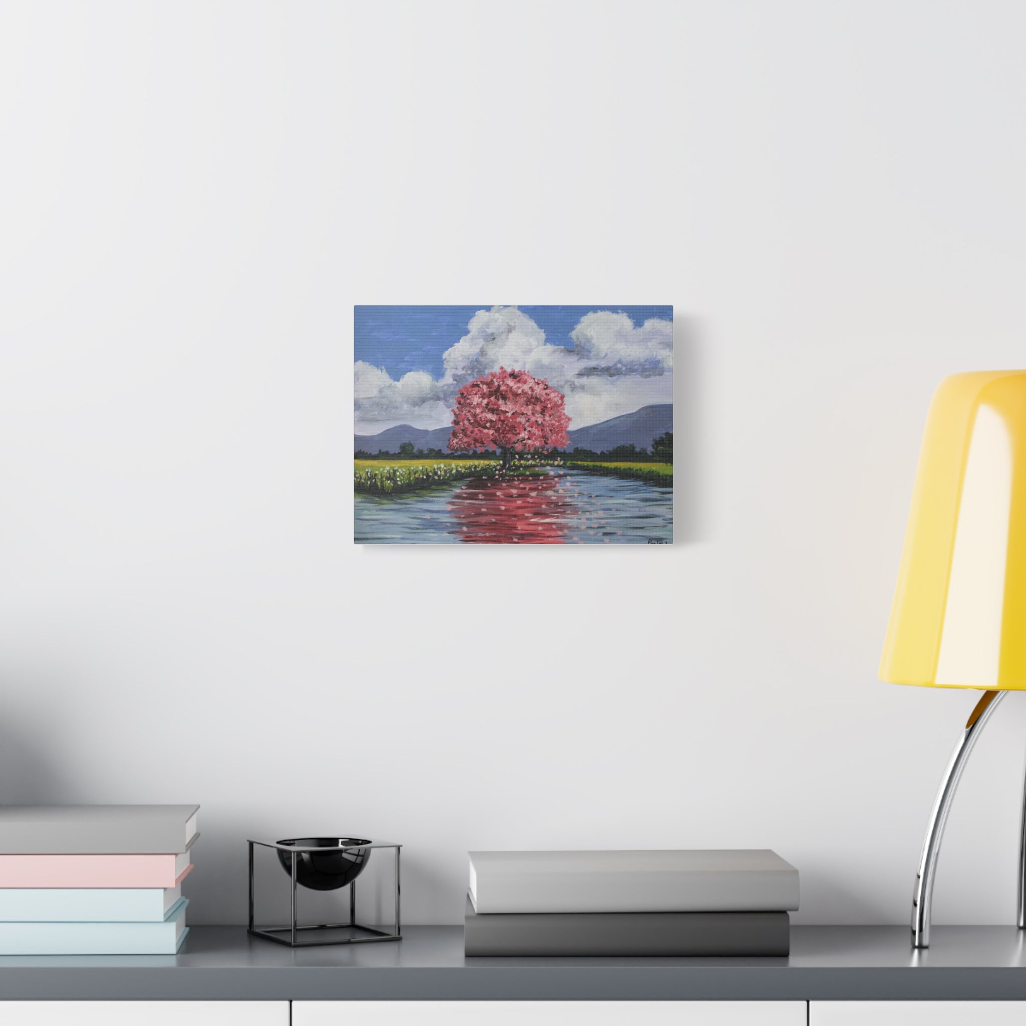 Pink Poui Lake Love print 9"x 12" & 24" x 18"