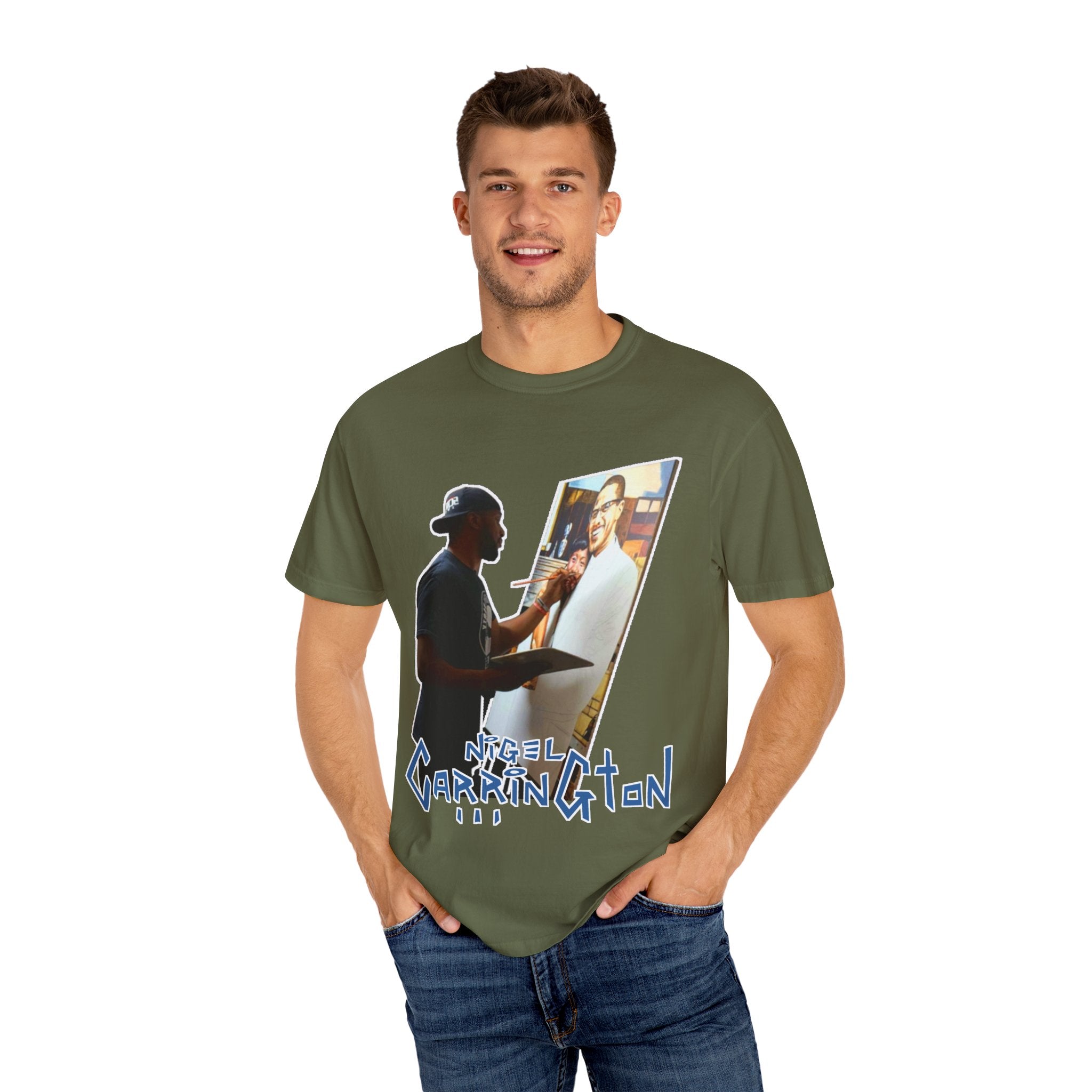 Be a part of #Team Carrington with this Nigel Carrington T shirt