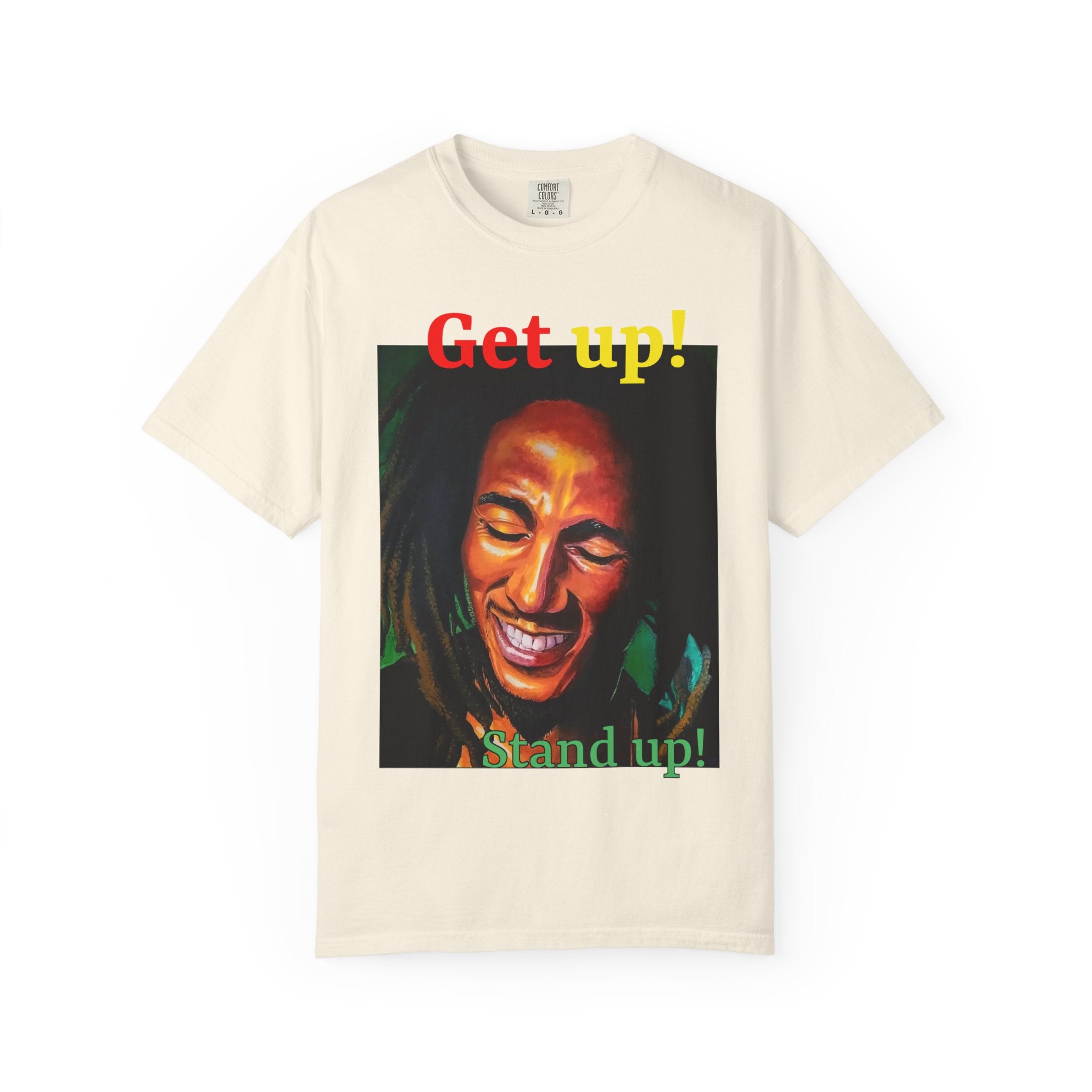 Get up Stand up! with this Bob Nesta Marley T-shirt