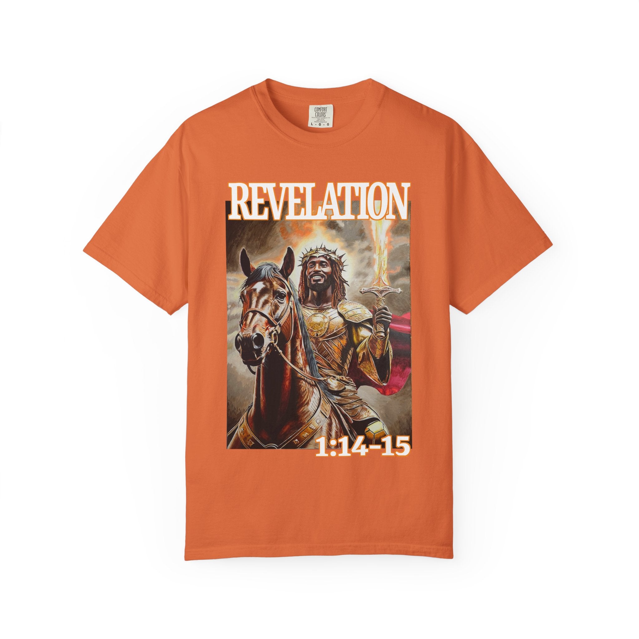 Celebrate the life and resurrection of Jesus Christ when wearing this T shirt