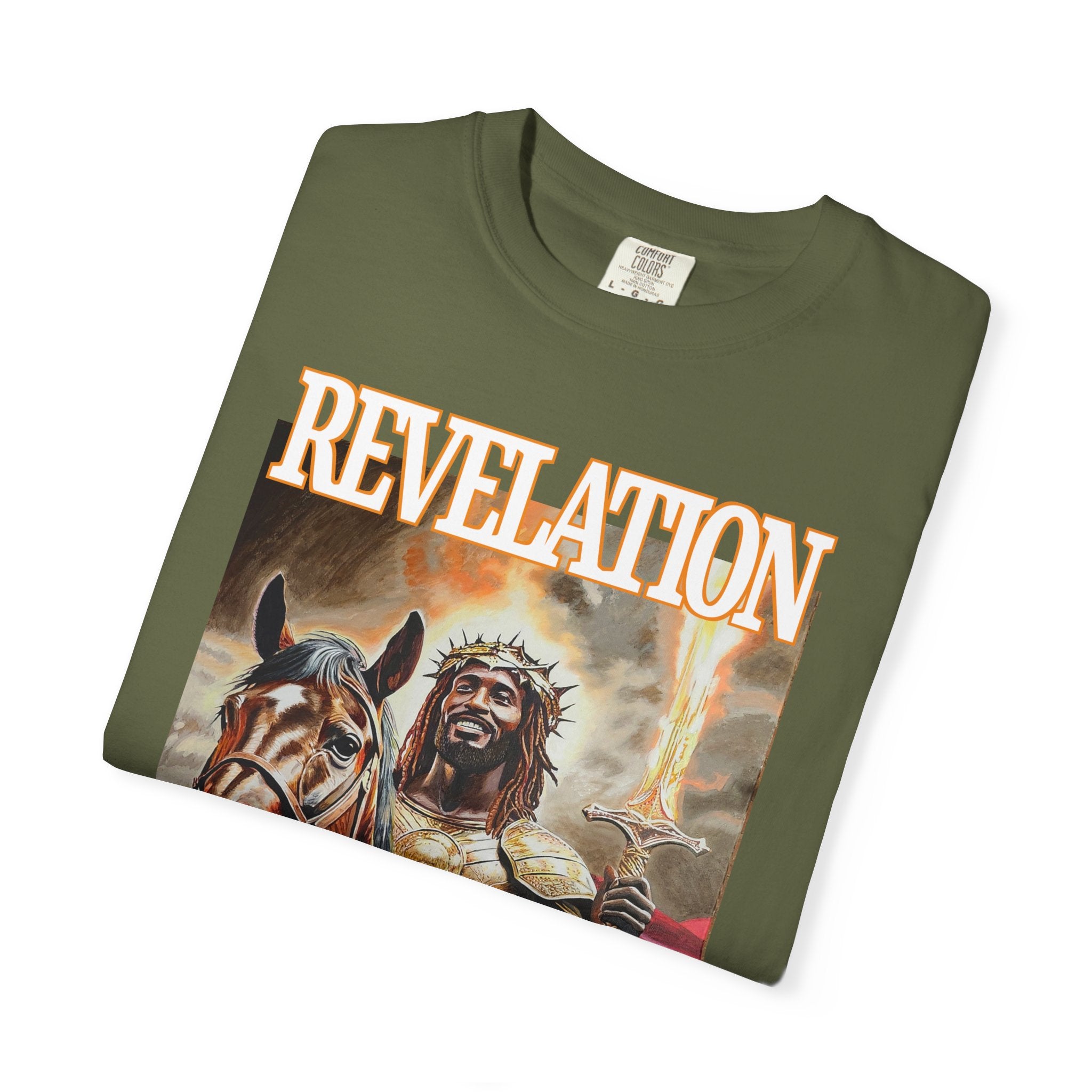 Celebrate the life and resurrection of Jesus Christ when wearing this T shirt