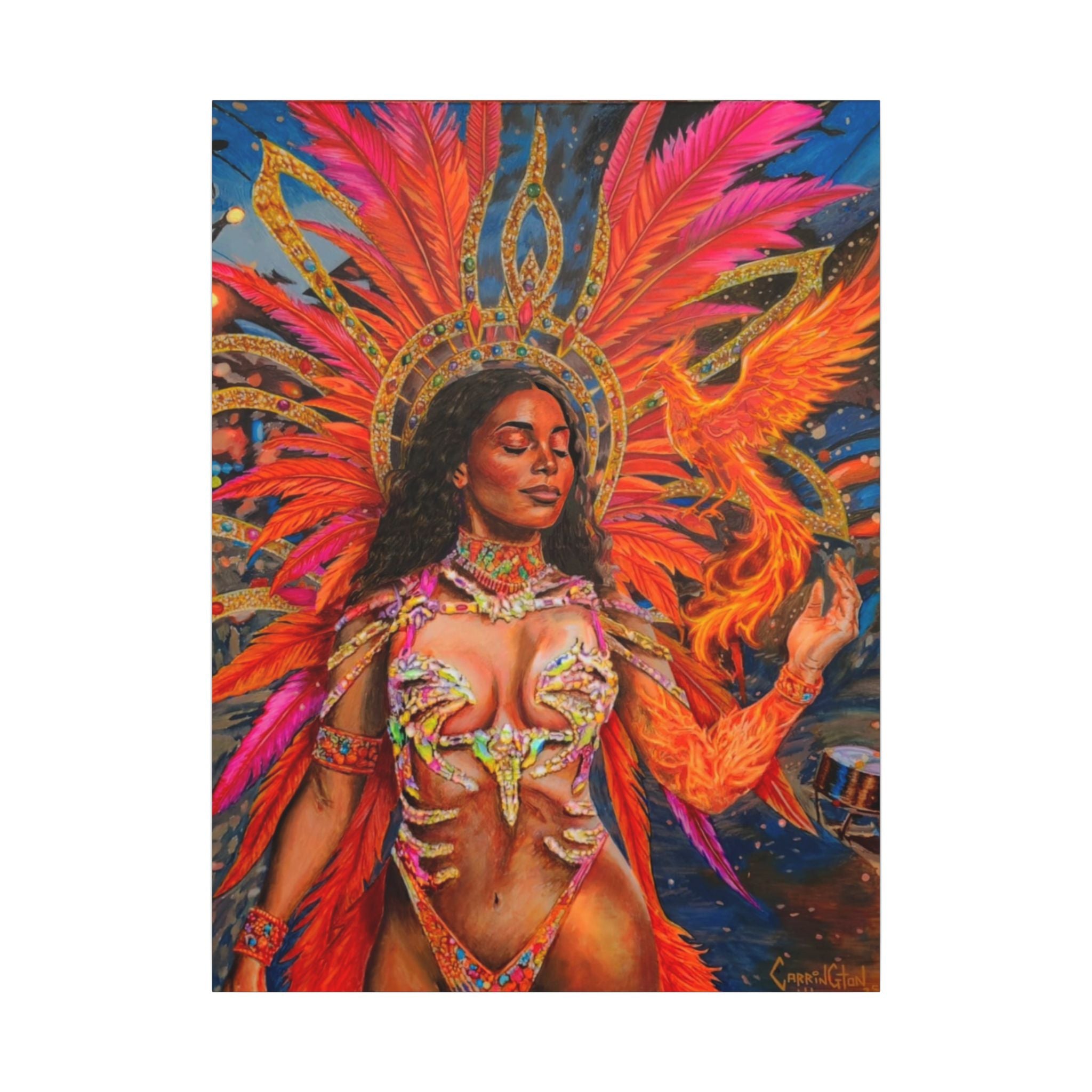 Pretty Phoenix print 36"X48"