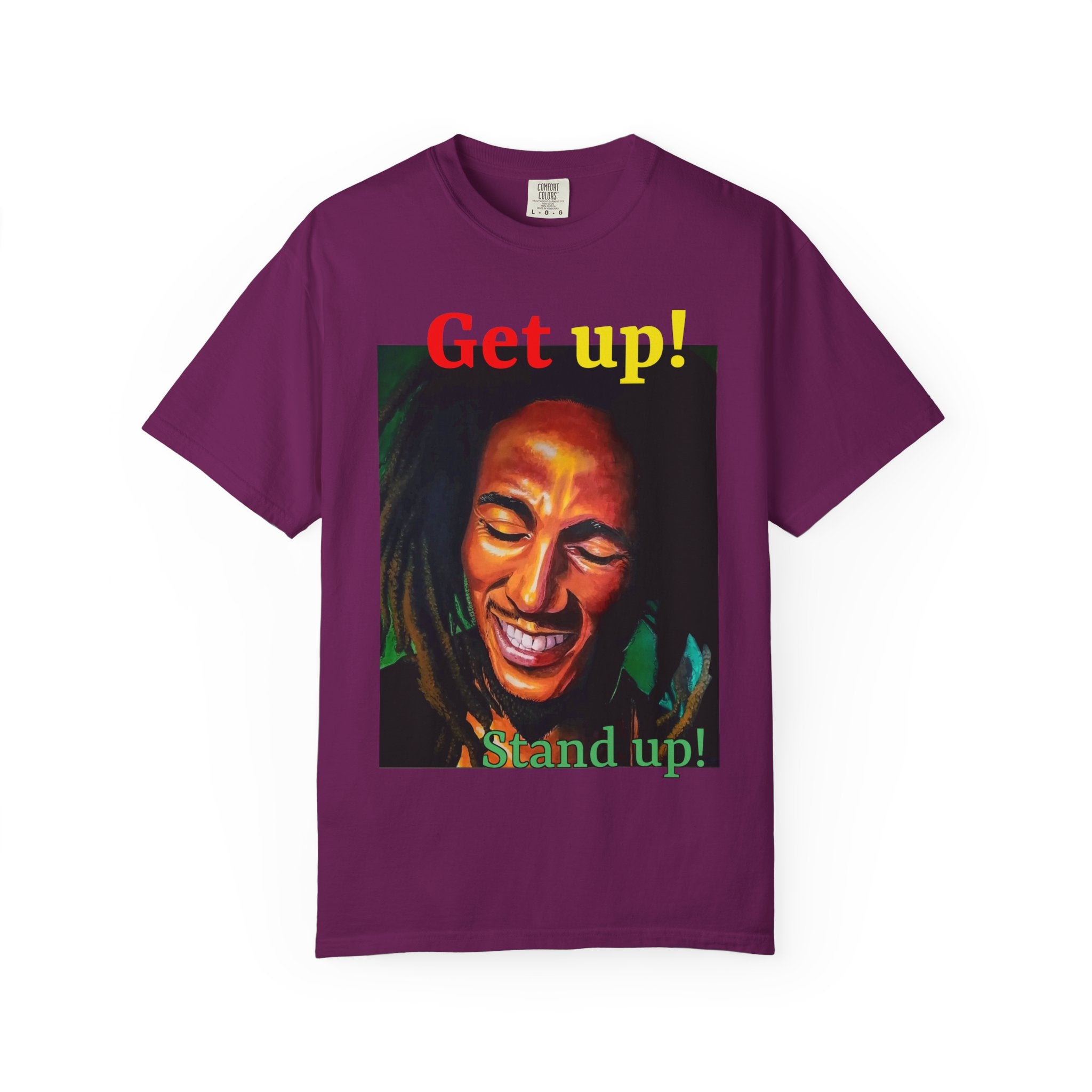 Get up Stand up! with this Bob Nesta Marley T-shirt