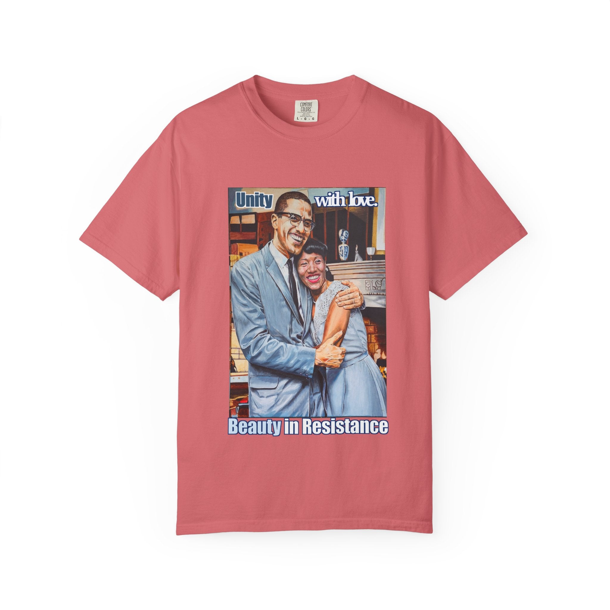 Represent like a true power couple in this Malcolm and Betty Shabazz T shirt