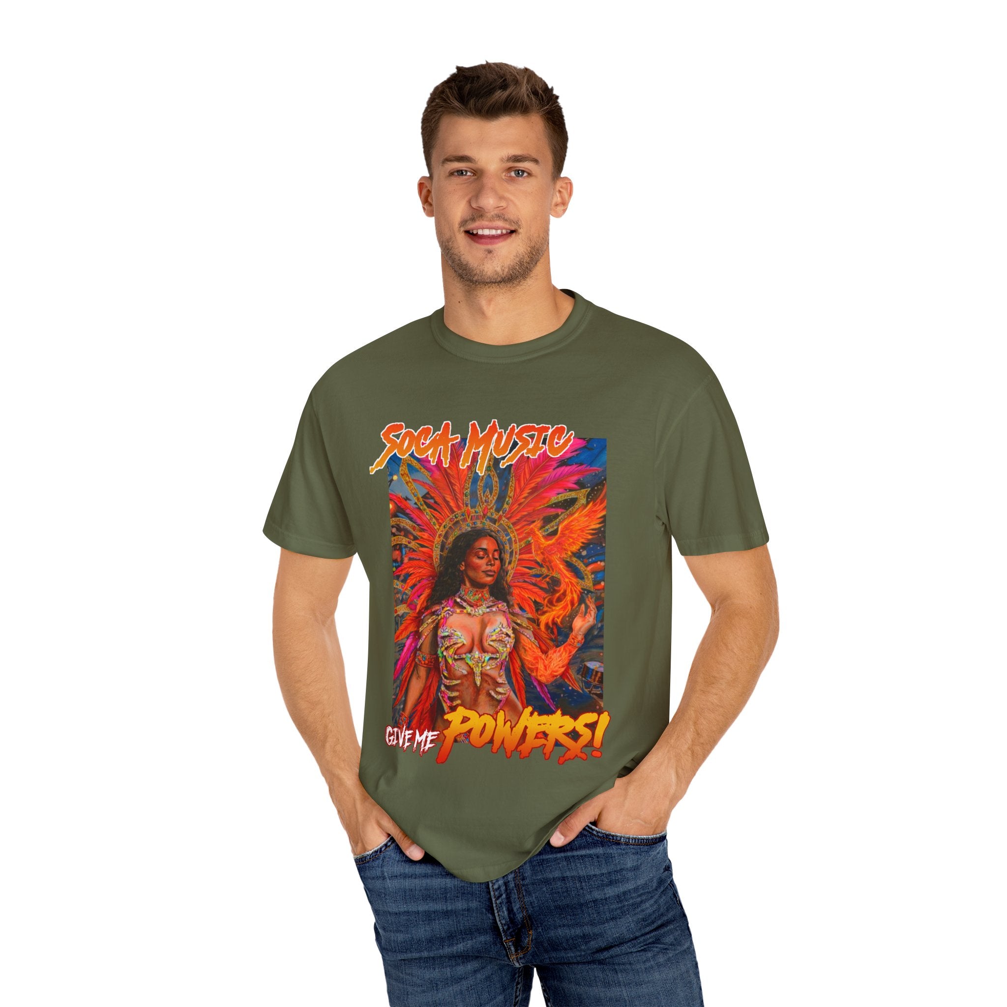 To all my Soca Warriors, get powers when wearing this T shirt