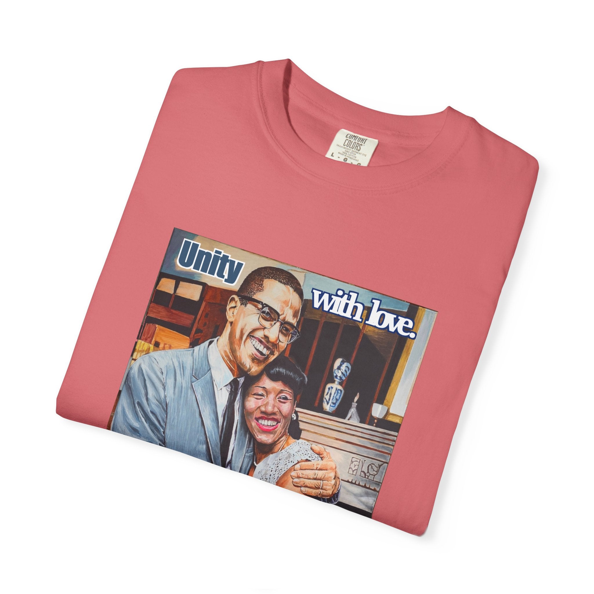 Represent like a true power couple in this Malcolm and Betty Shabazz T shirt