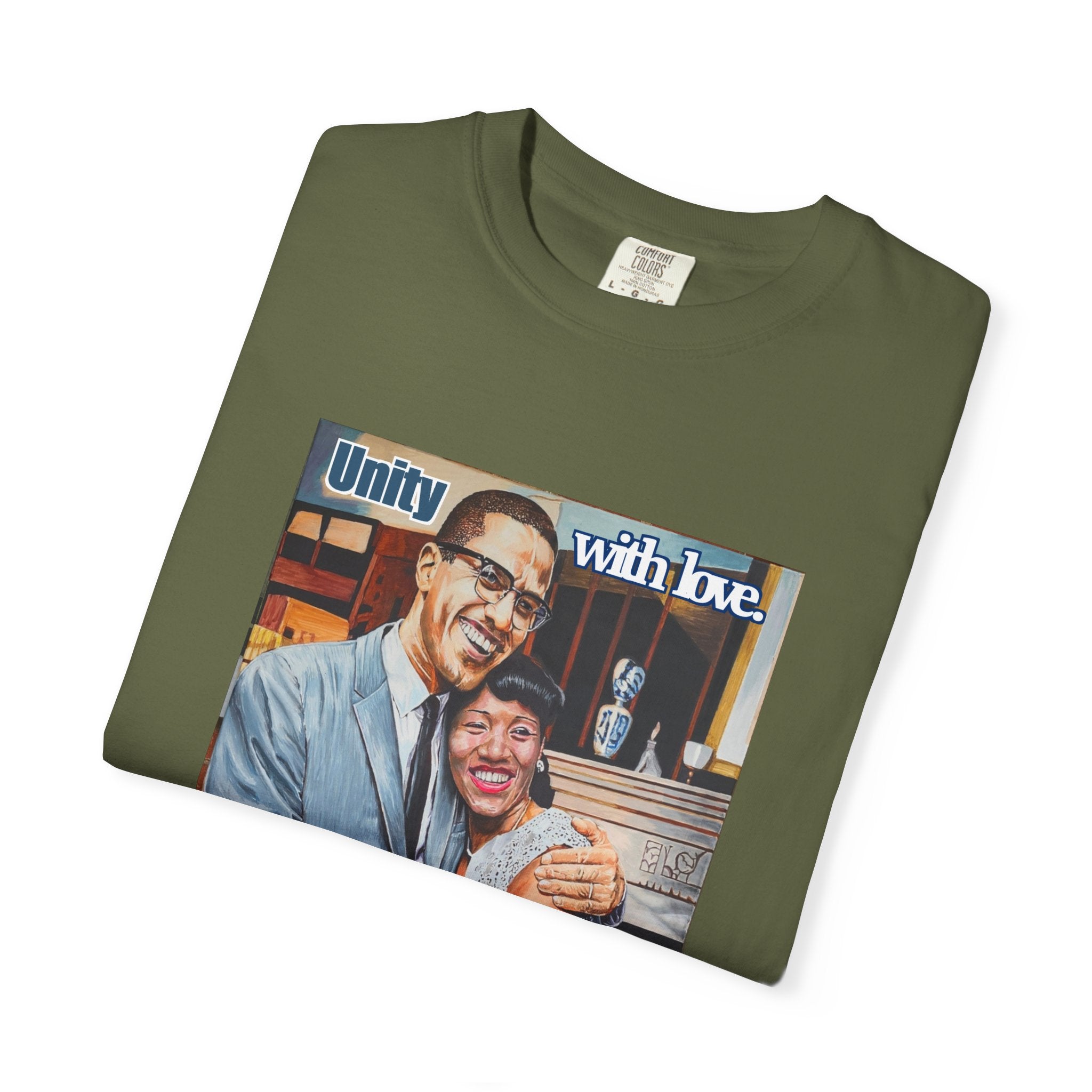 Represent like a true power couple in this Malcolm and Betty Shabazz T shirt