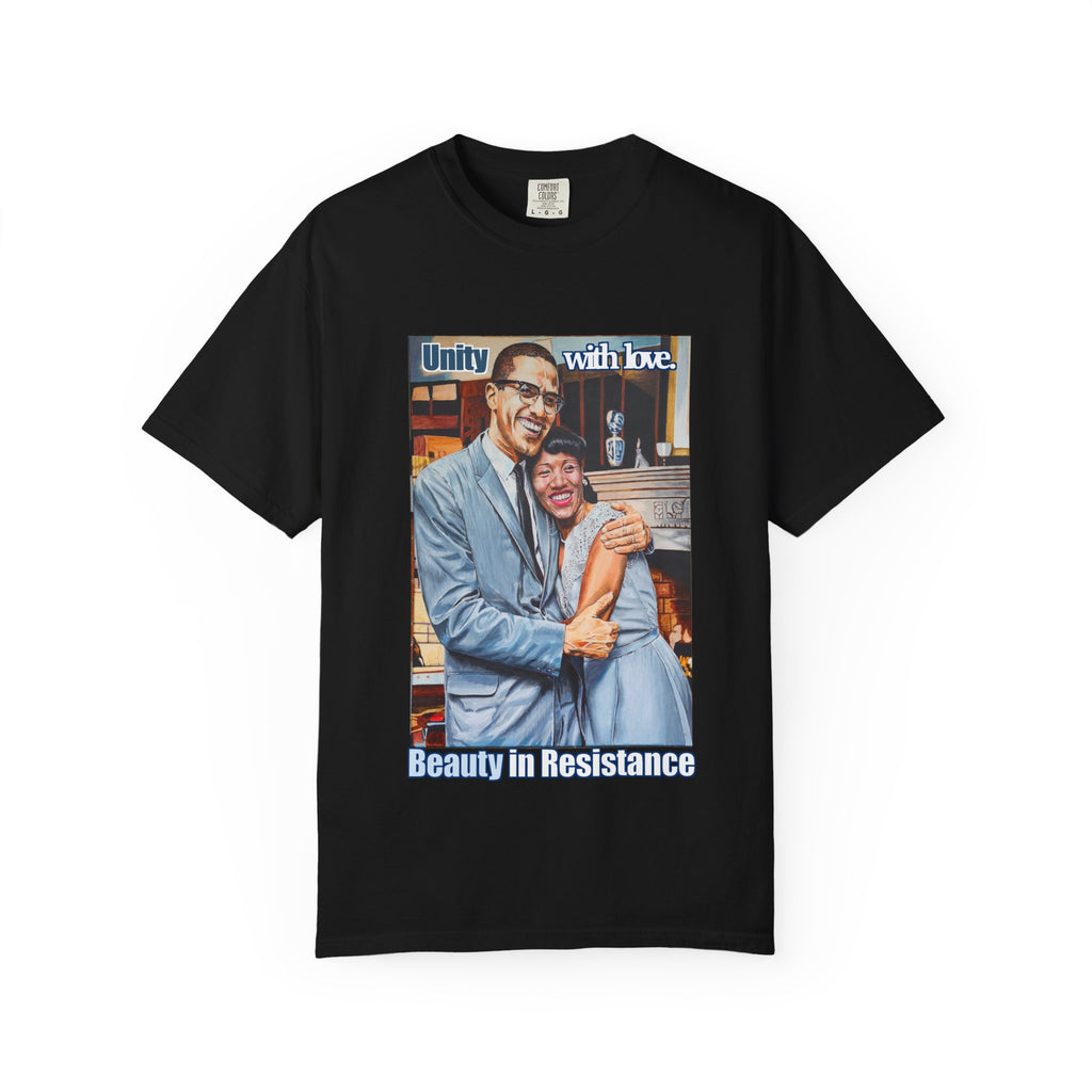 Represent like a true power couple in this Malcolm and Betty Shabazz T shirt