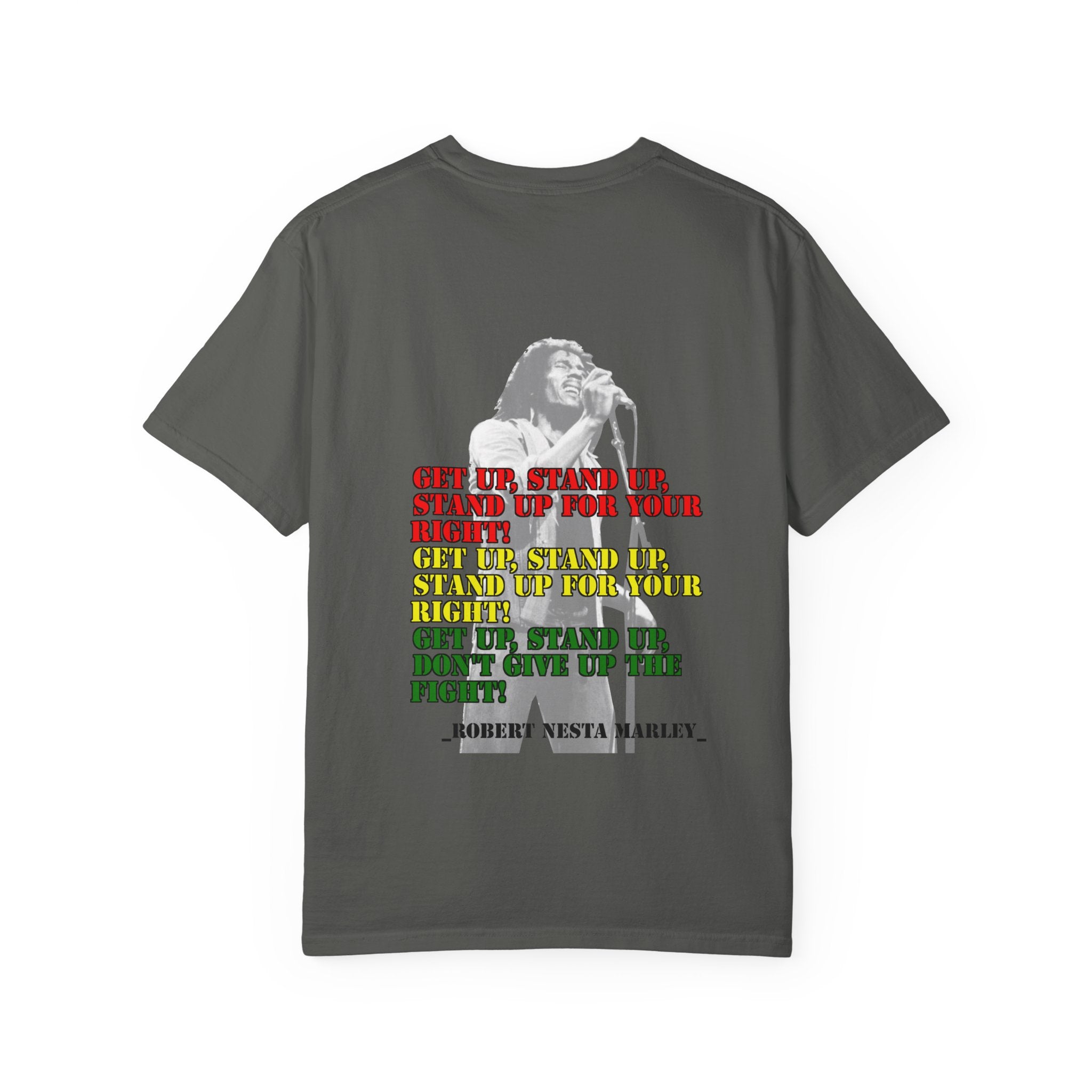 Get up Stand up! with this Bob Nesta Marley T-shirt