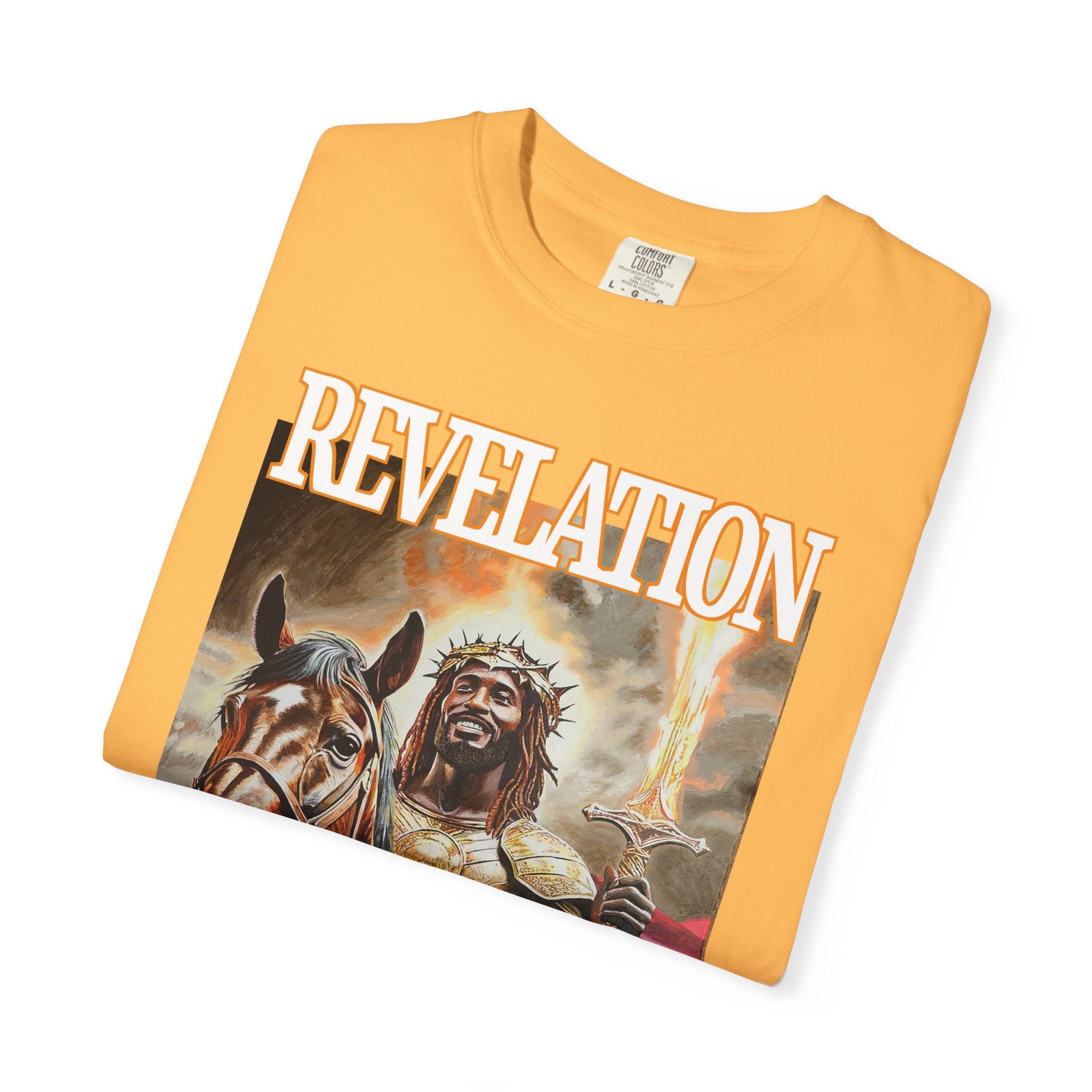 Celebrate the life and resurrection of Jesus Christ when wearing this T shirt