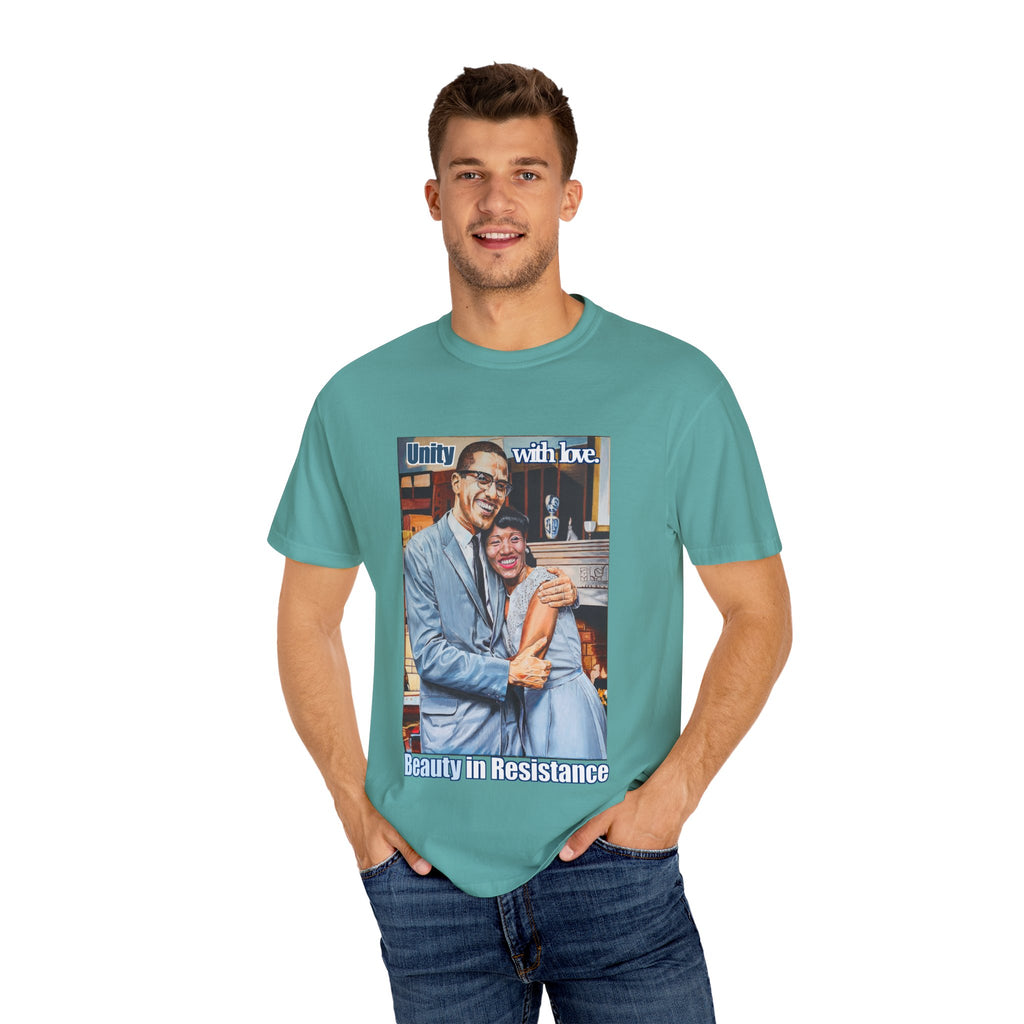 Represent like a true power couple in this Malcolm and Betty Shabazz T shirt