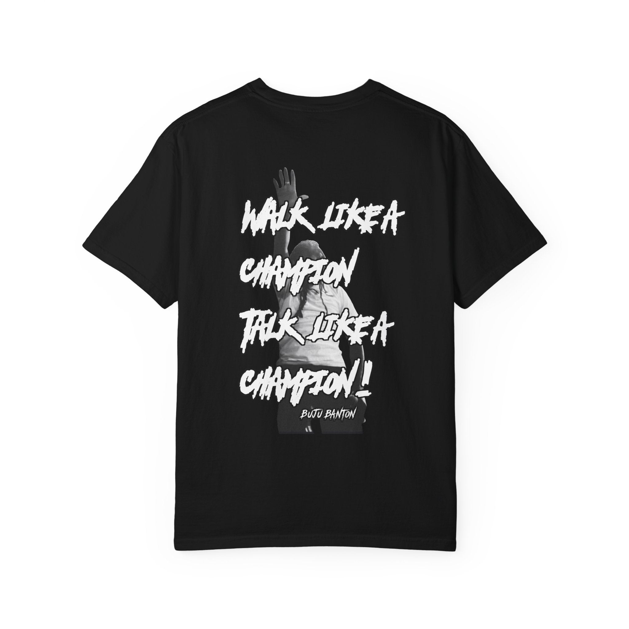 Walk like ah Champion with this Buju Banton T Shirt