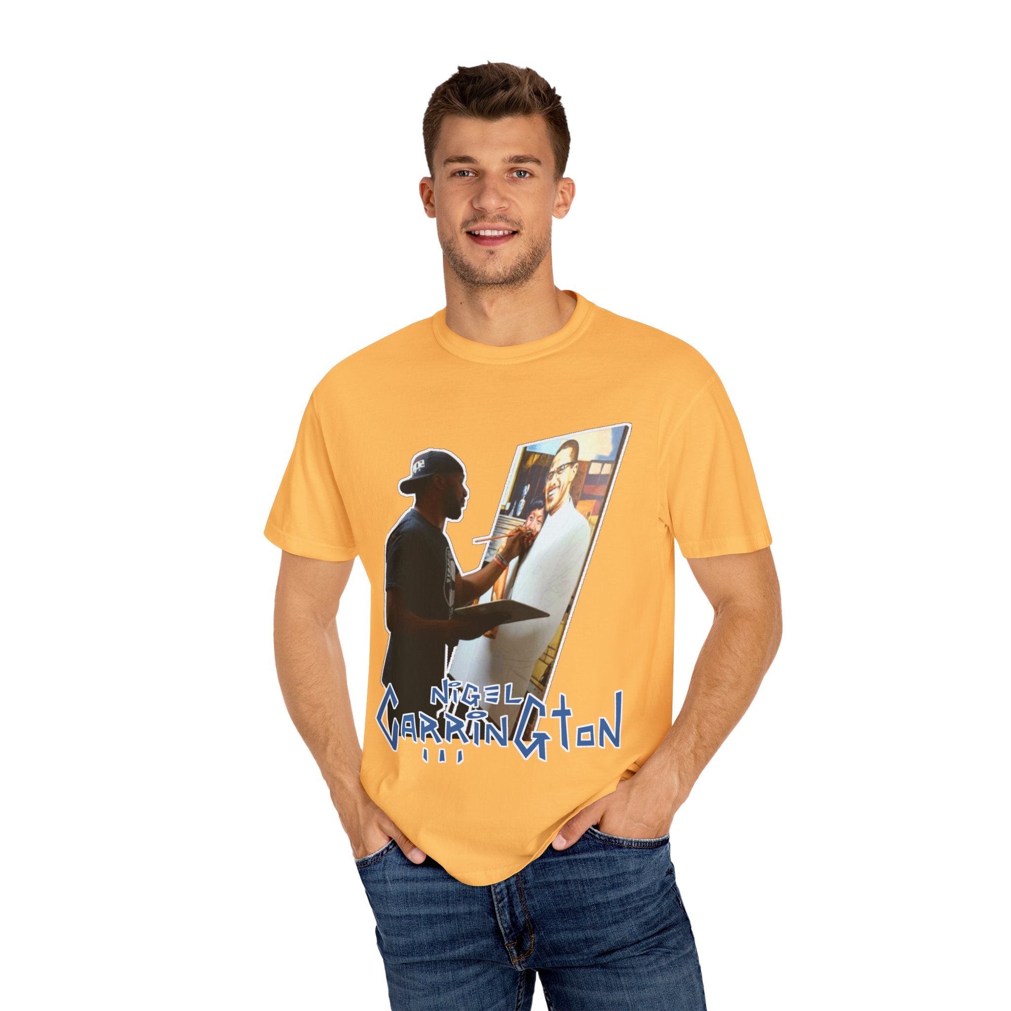 Be a part of #Team Carrington with this Nigel Carrington T shirt