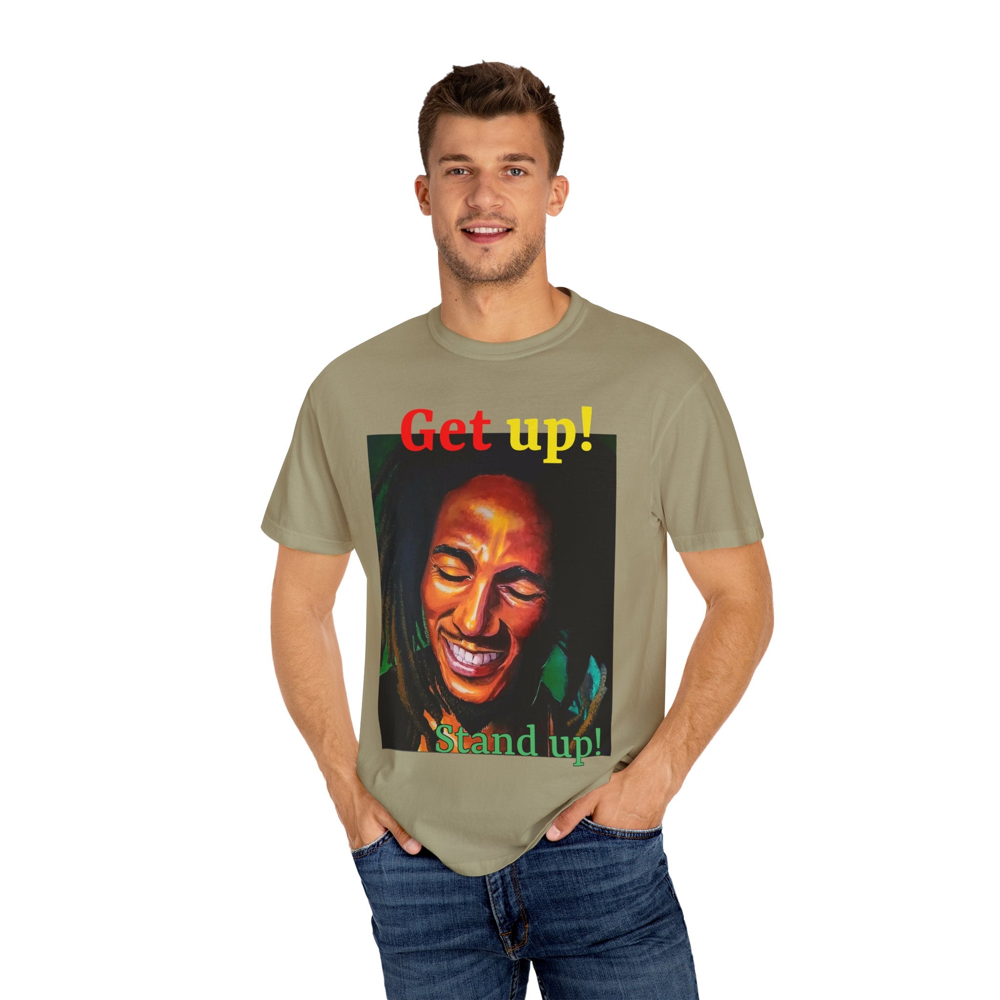 Get up Stand up! with this Bob Nesta Marley T-shirt