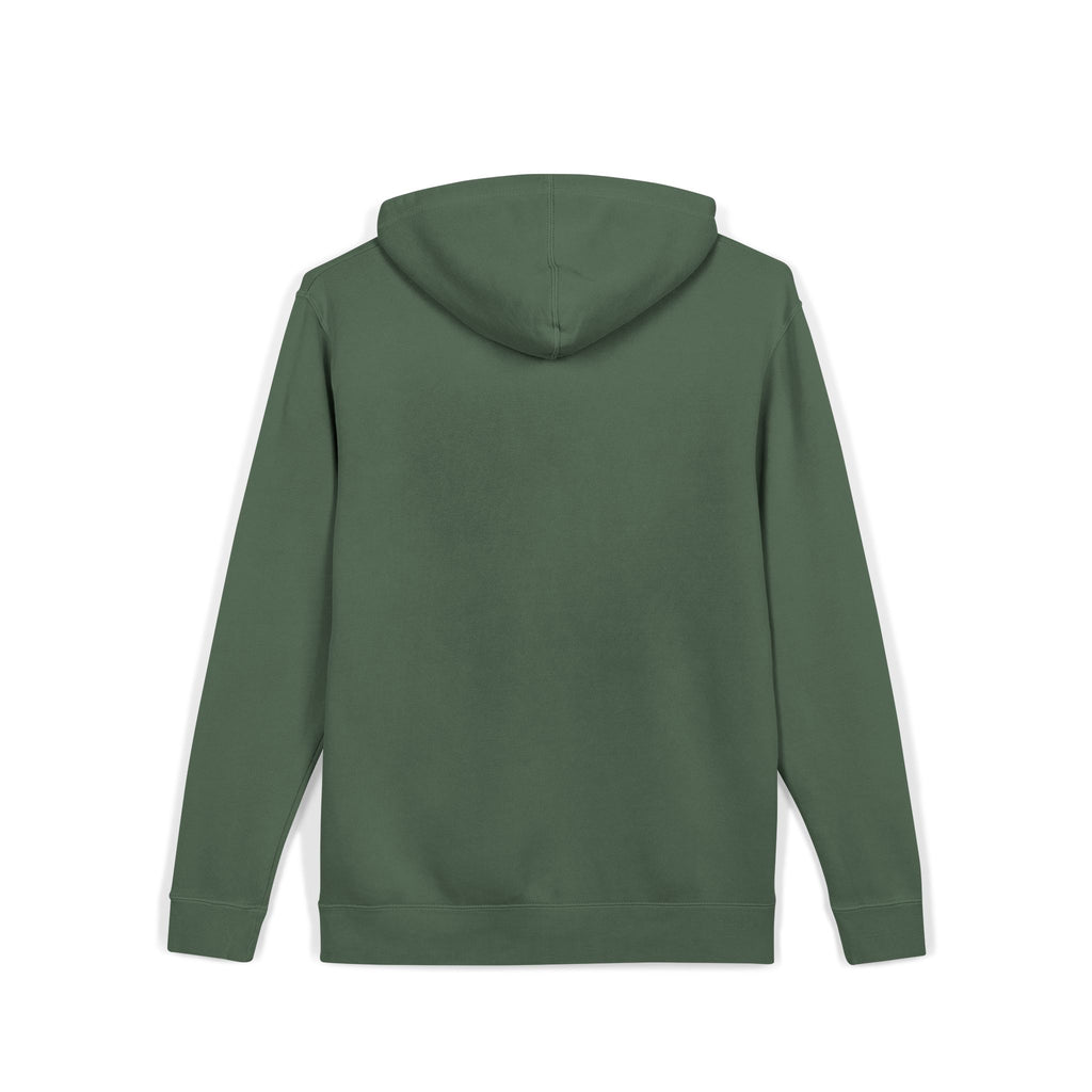 Trinidad Flag Distressed Hoodie — Vintage Pigment-Dyed Pullover