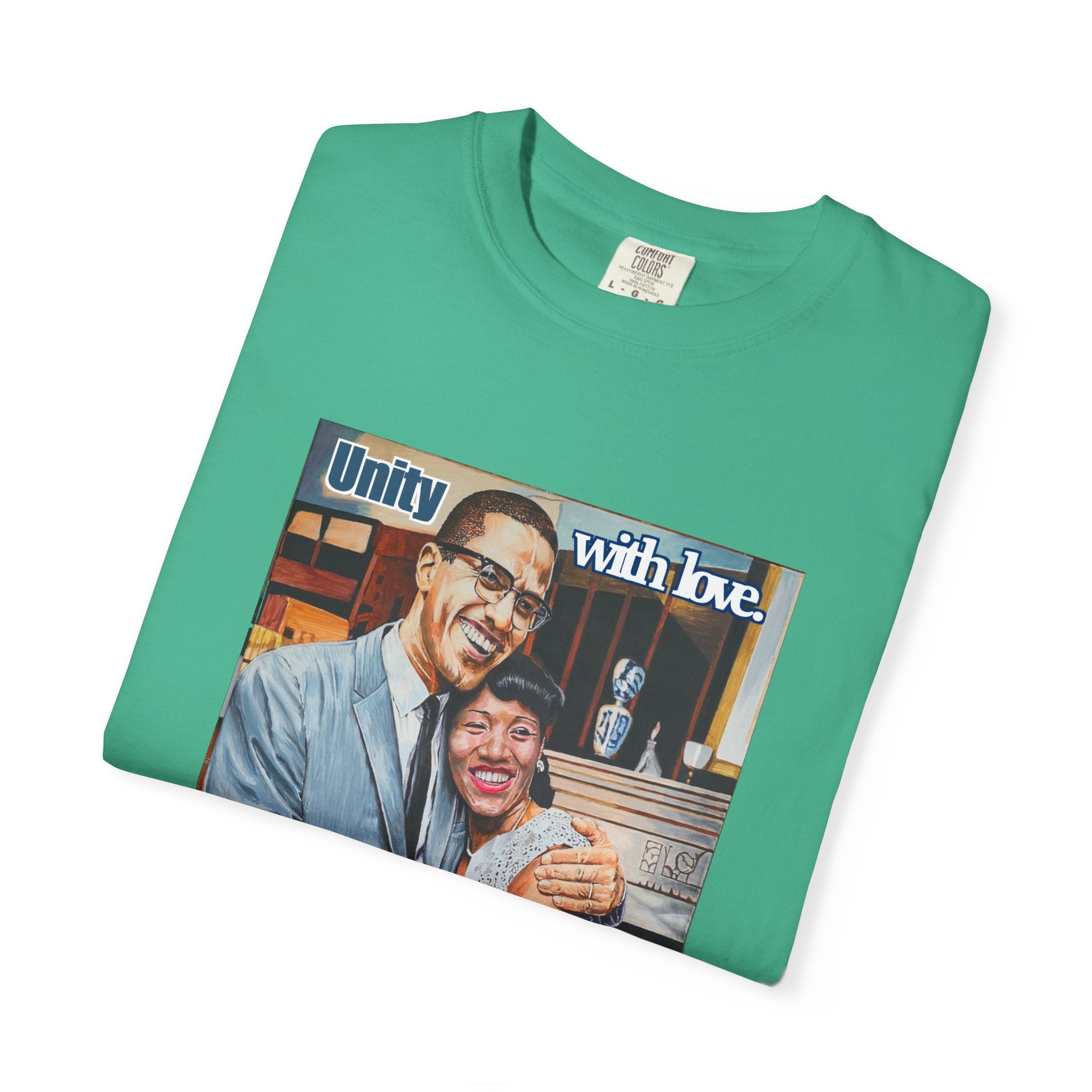 Represent like a true power couple in this Malcolm and Betty Shabazz T shirt