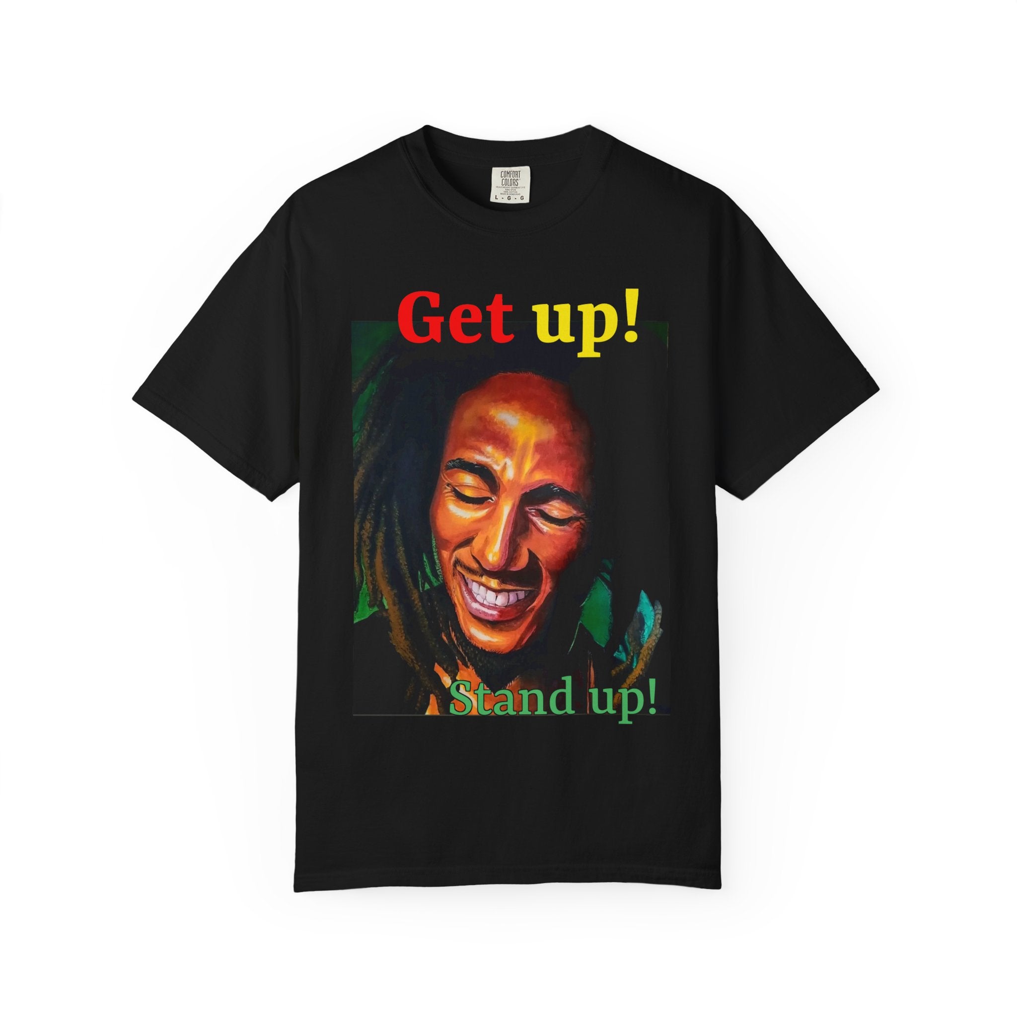 Get up Stand up! with this Bob Nesta Marley T-shirt