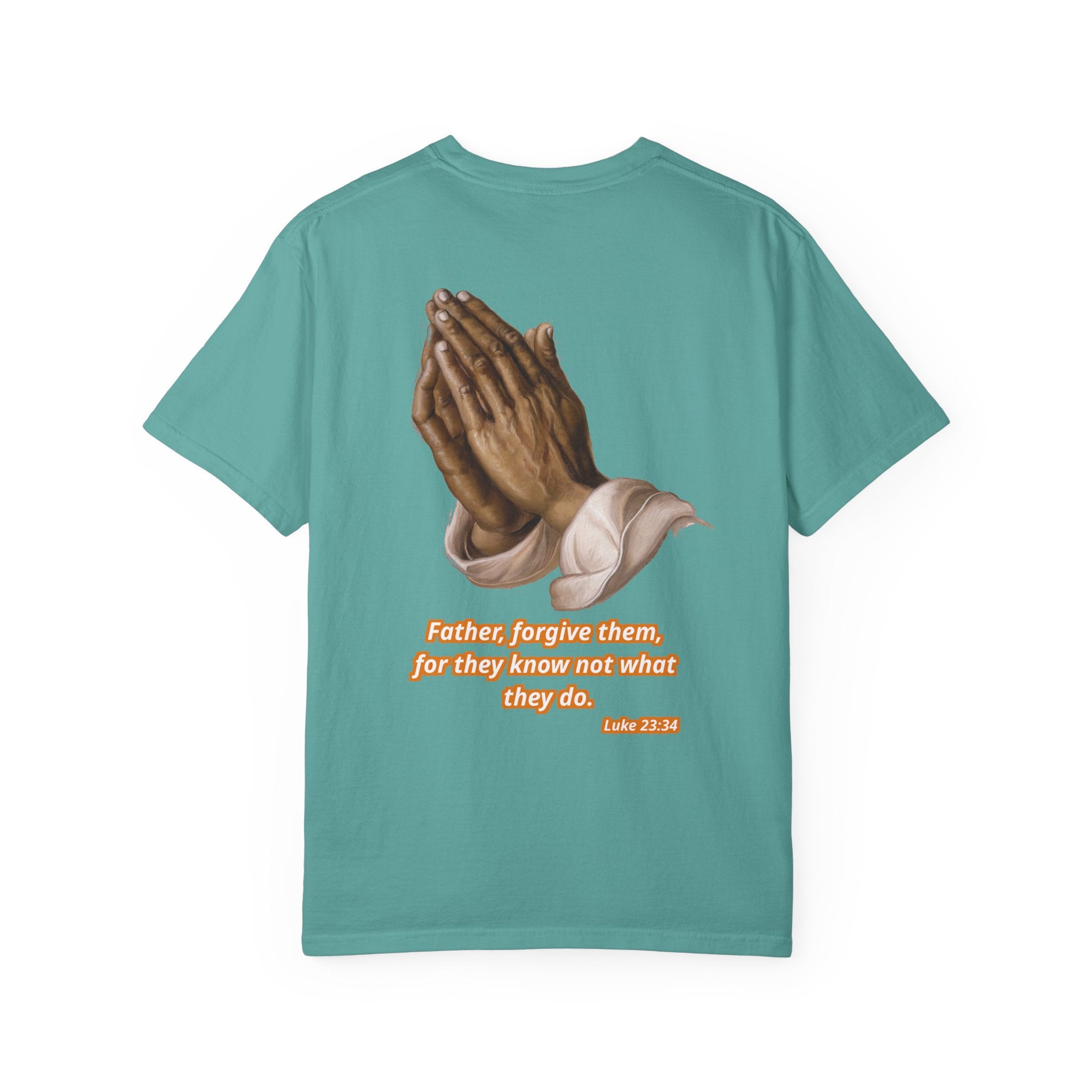 Celebrate the life and resurrection of Jesus Christ when wearing this T shirt