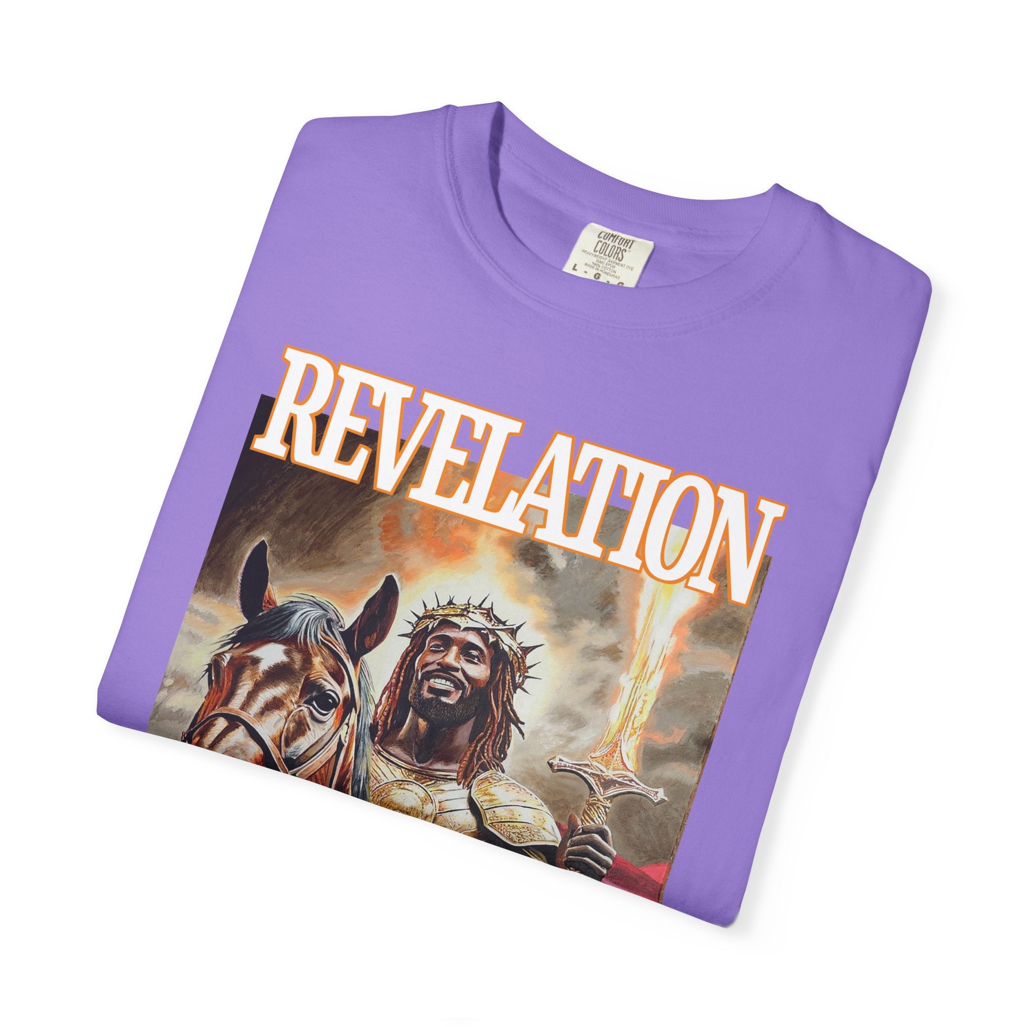 Celebrate the life and resurrection of Jesus Christ when wearing this T shirt