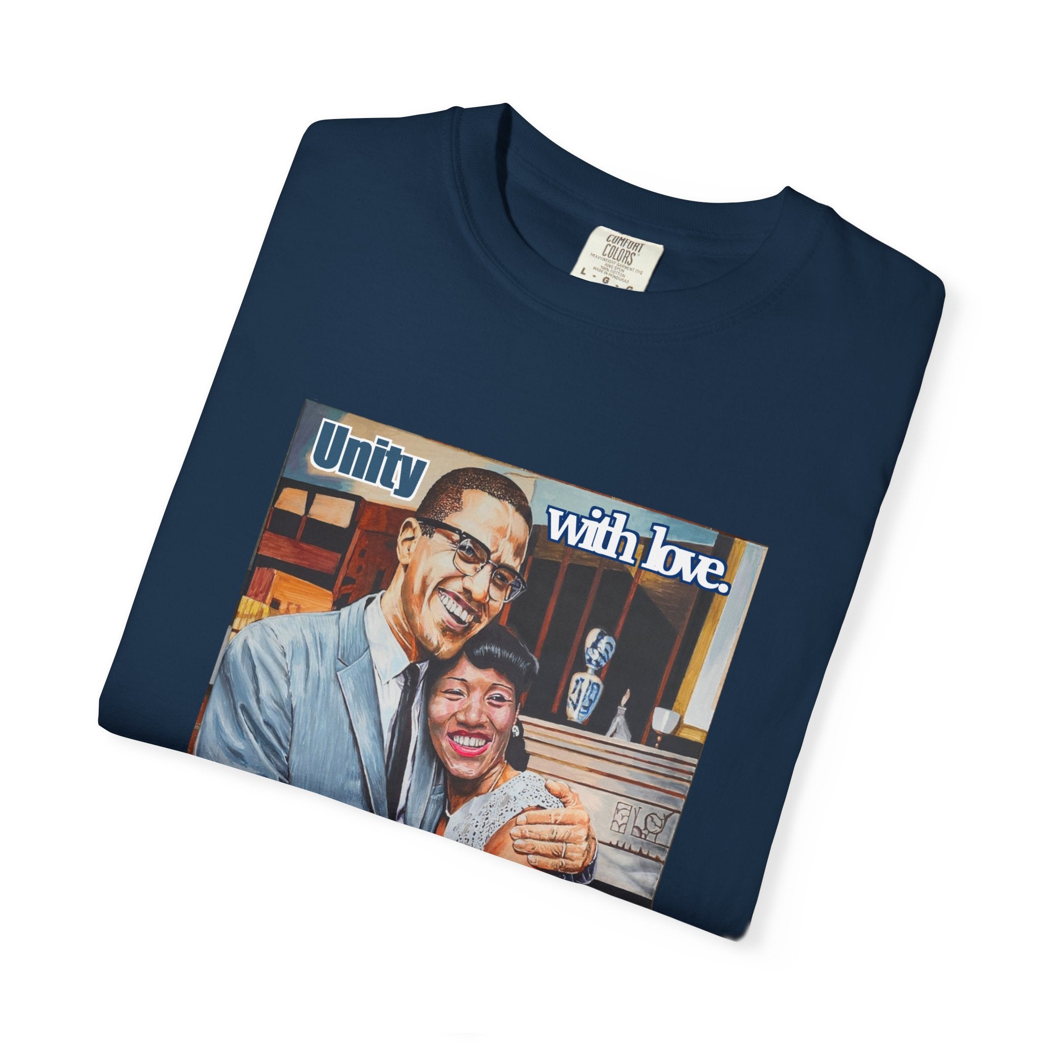 Represent like a true power couple in this Malcolm and Betty Shabazz T shirt