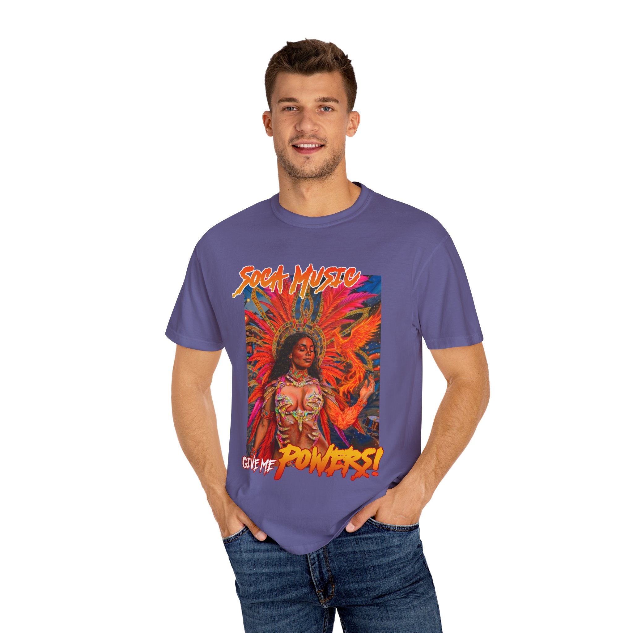 To all my Soca Warriors, get powers when wearing this T shirt