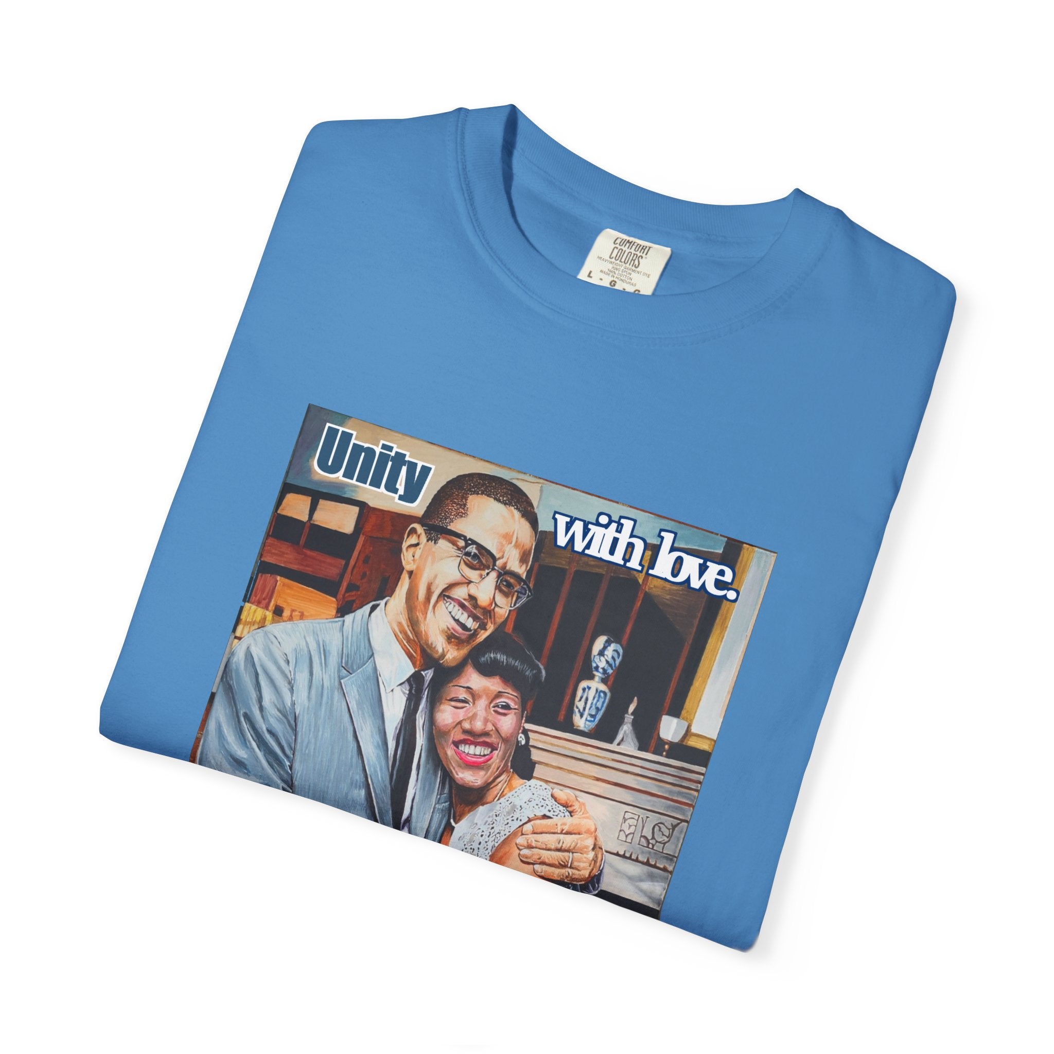 Represent like a true power couple in this Malcolm and Betty Shabazz T shirt