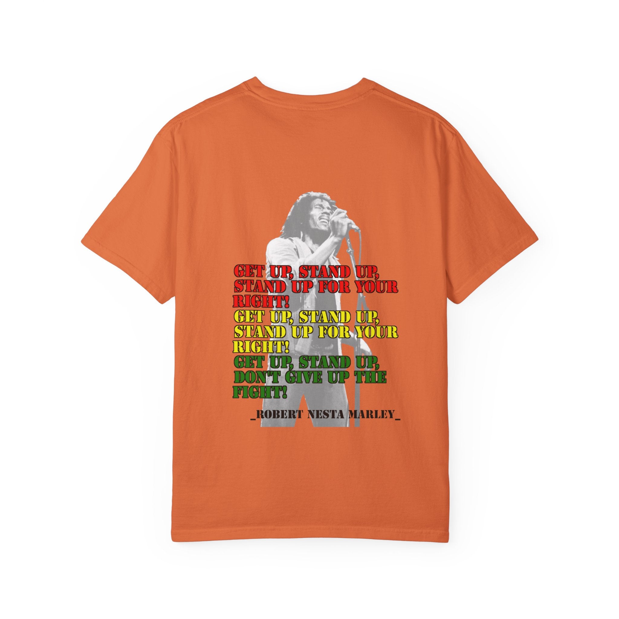 Get up Stand up! with this Bob Nesta Marley T-shirt