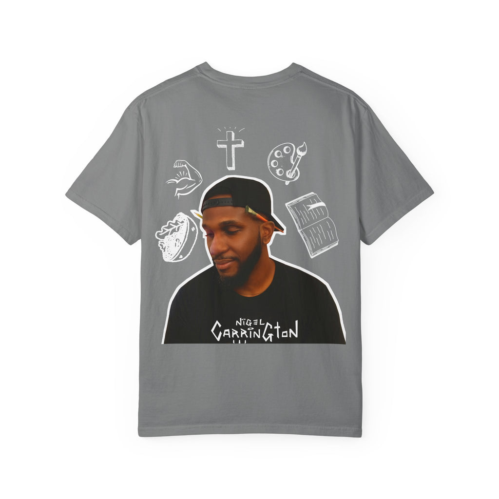 Be a part of #Team Carrington with this Nigel Carrington T shirt