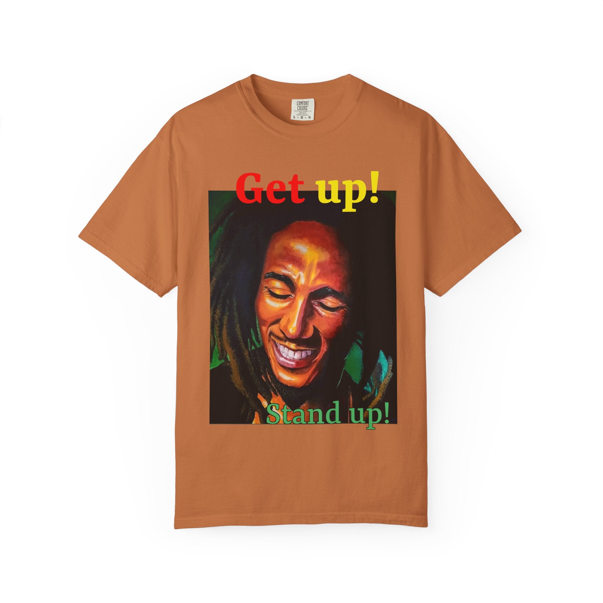 Get up Stand up! with this Bob Nesta Marley T-shirt
