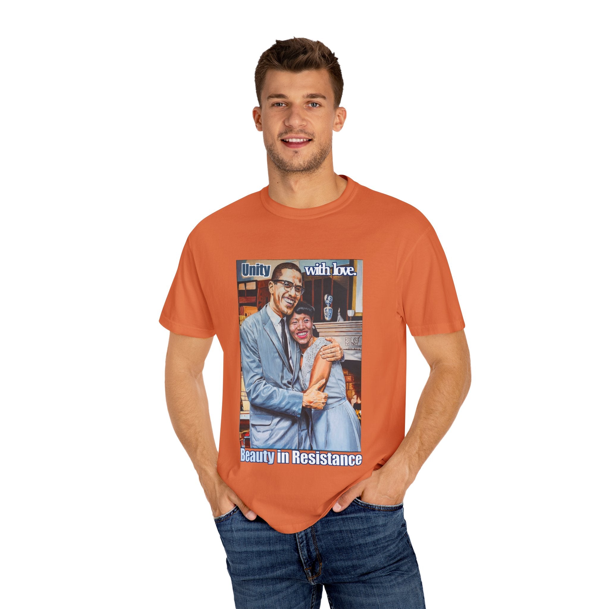 Represent like a true power couple in this Malcolm and Betty Shabazz T shirt