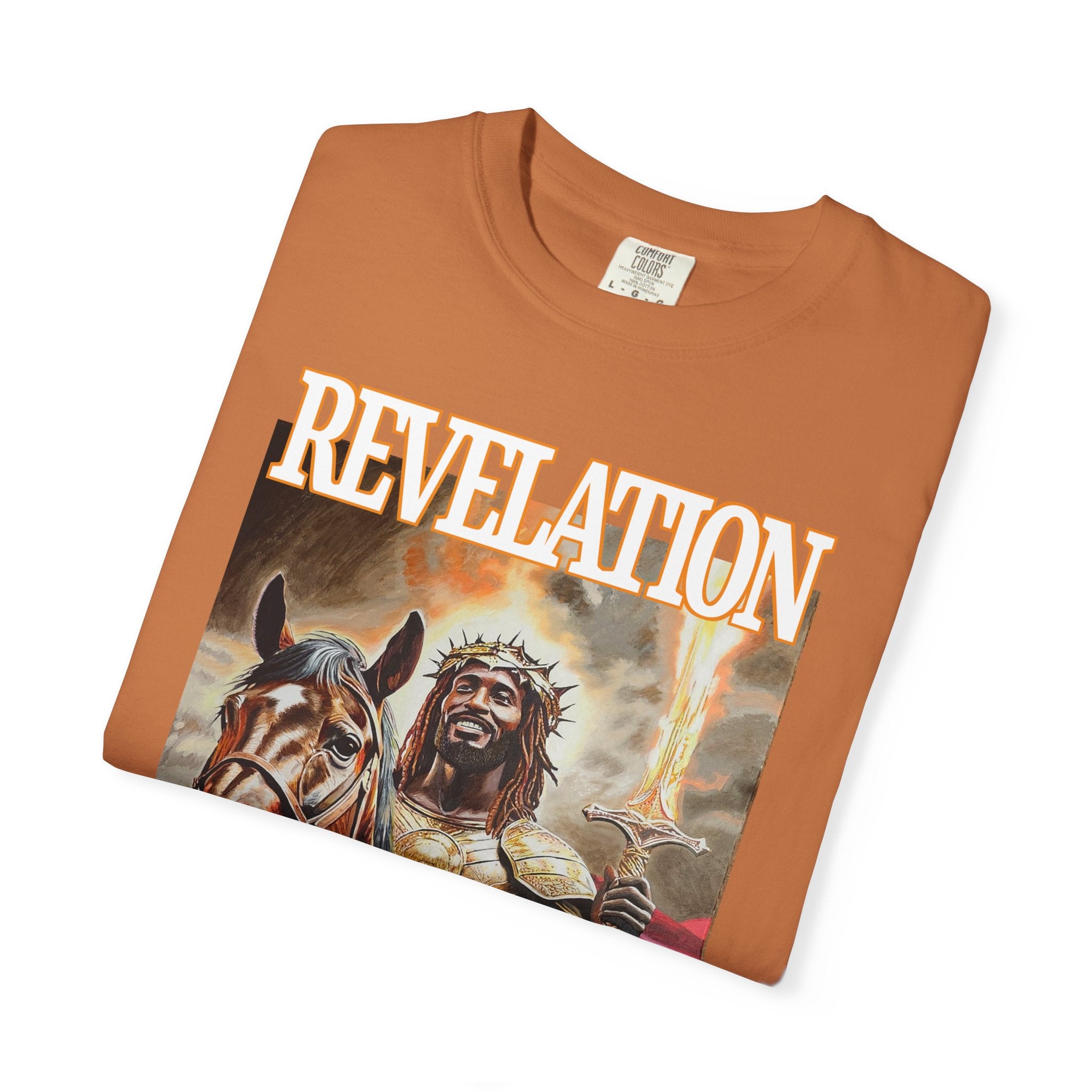 Celebrate the life and resurrection of Jesus Christ when wearing this T shirt