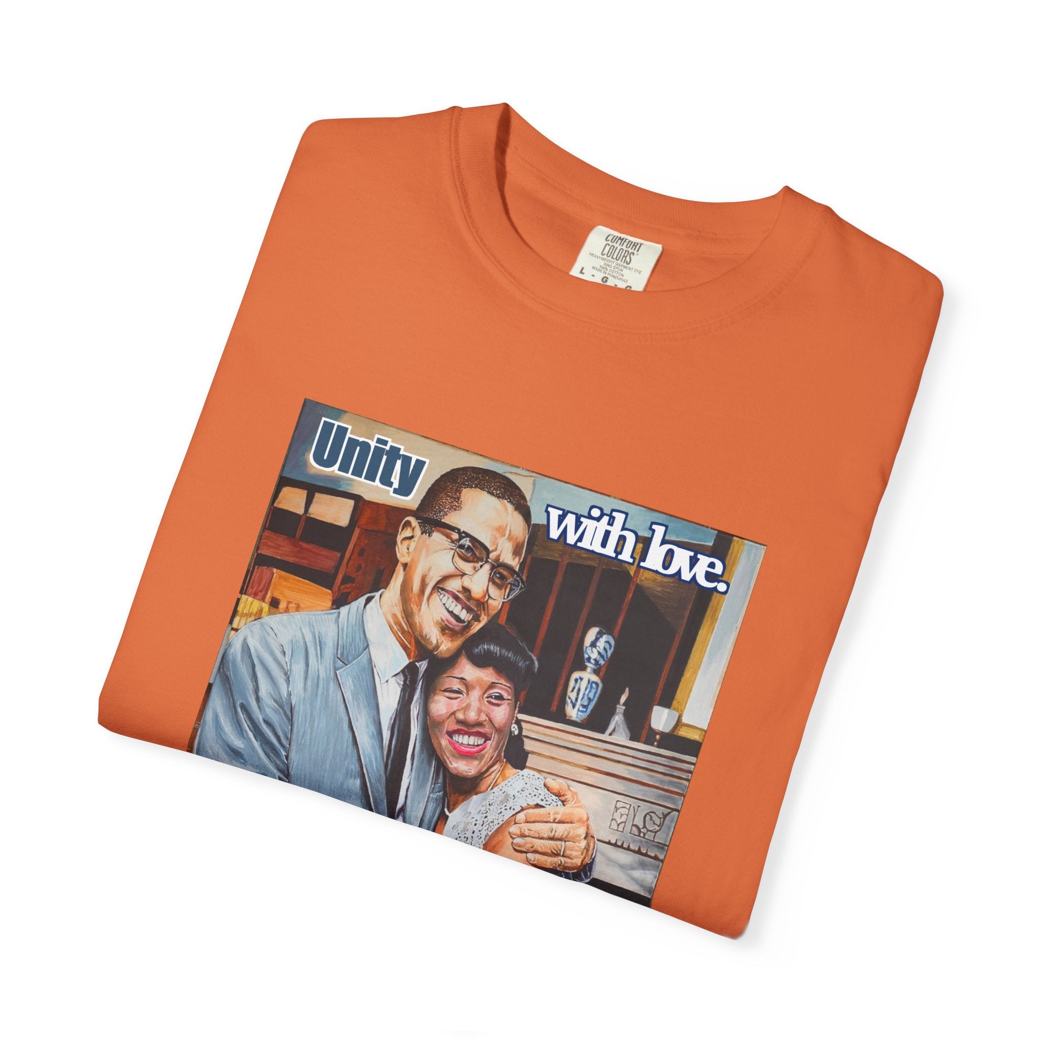 Represent like a true power couple in this Malcolm and Betty Shabazz T shirt