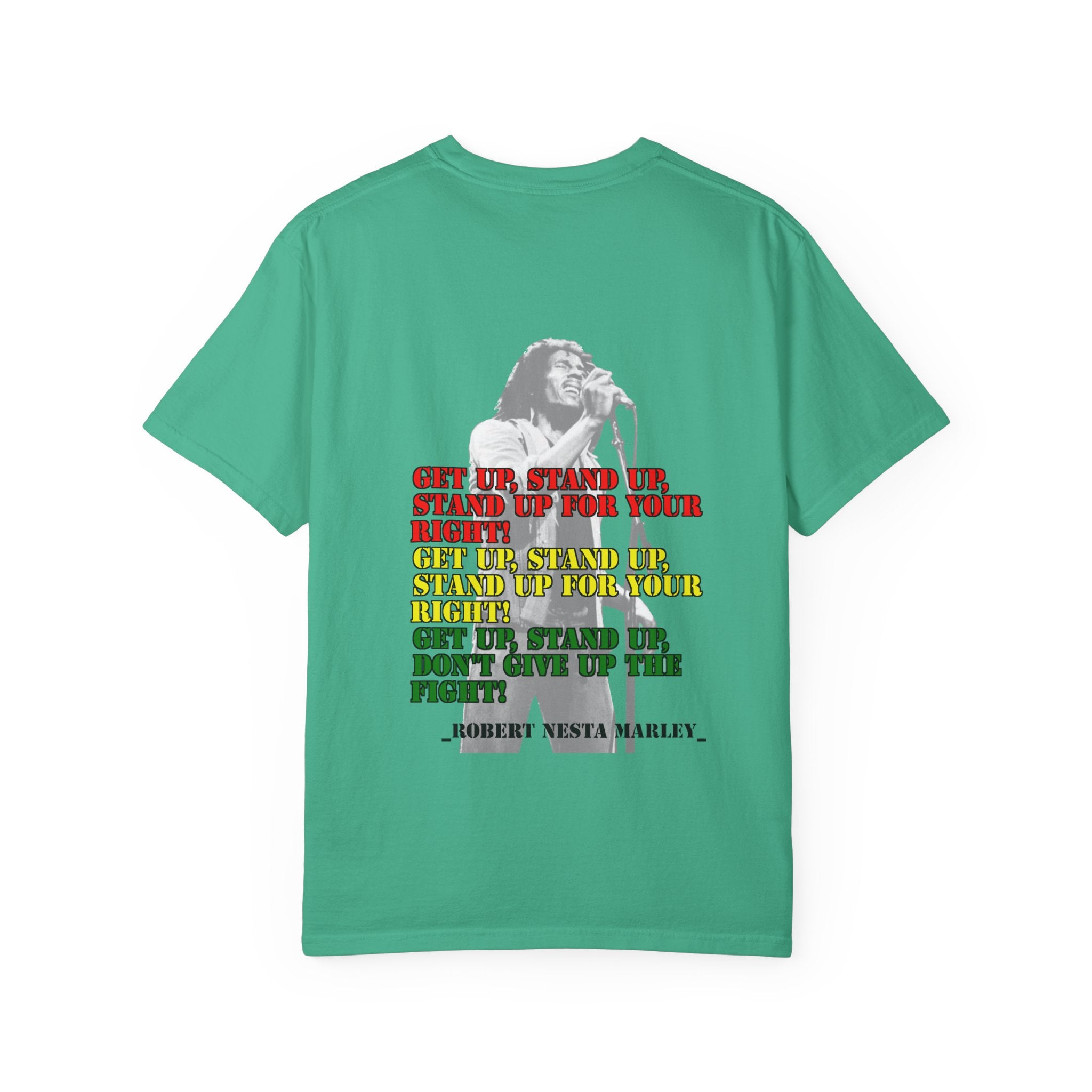 Get up Stand up! with this Bob Nesta Marley T-shirt
