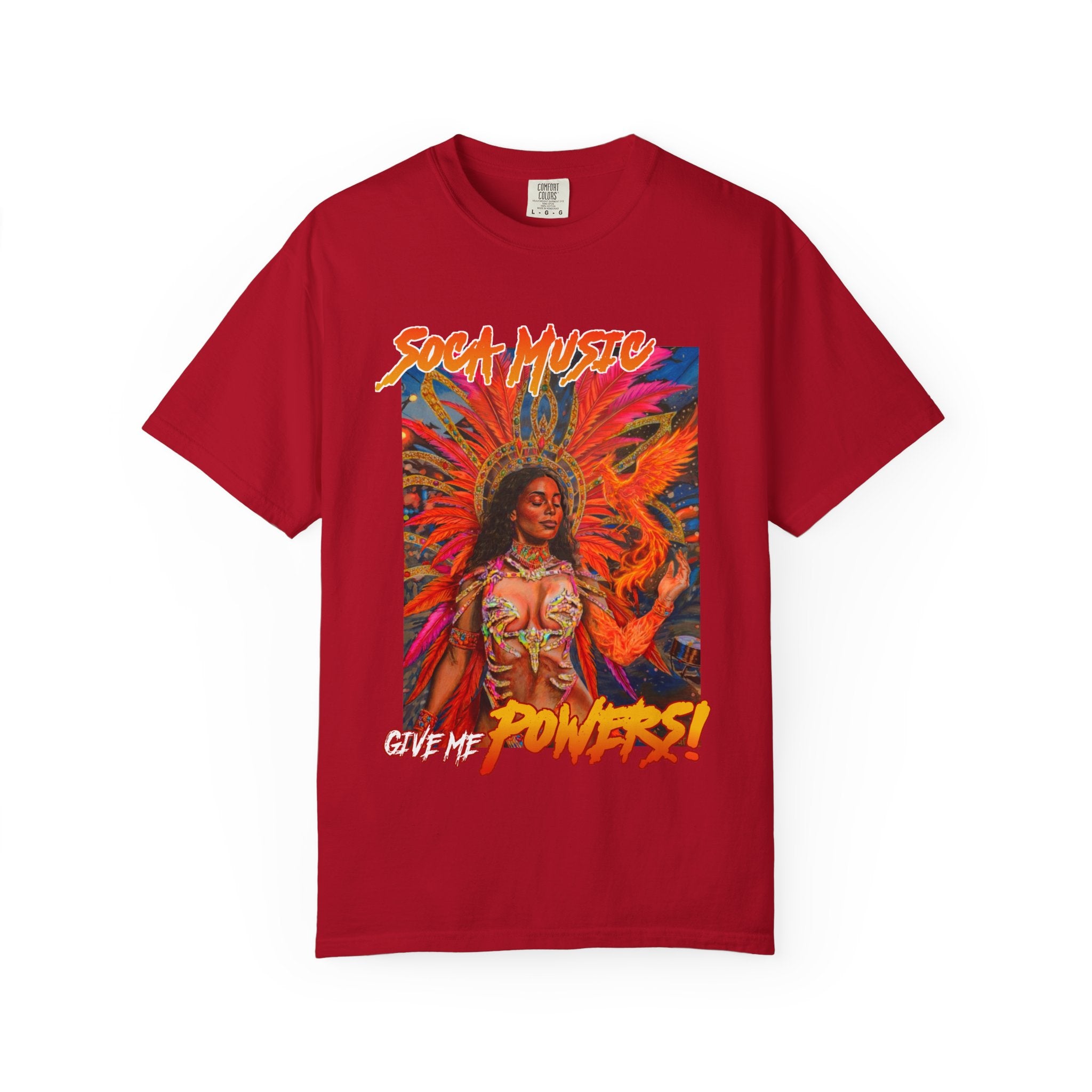 To all my Soca Warriors, get powers when wearing this T shirt
