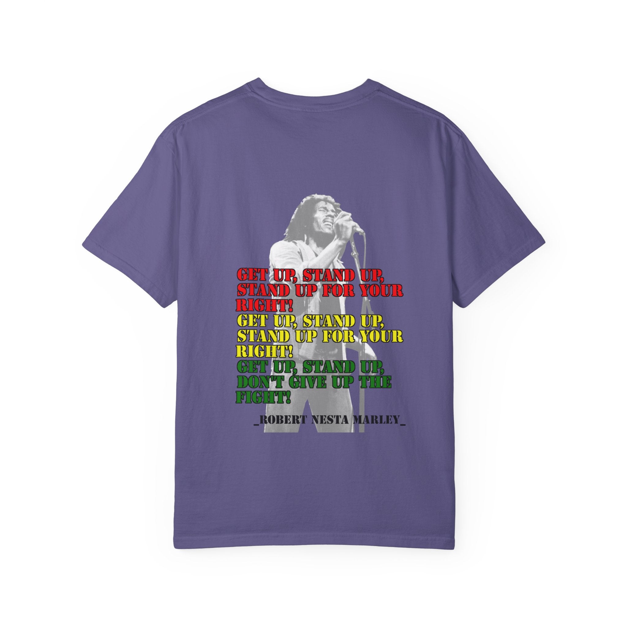 Get up Stand up! with this Bob Nesta Marley T-shirt