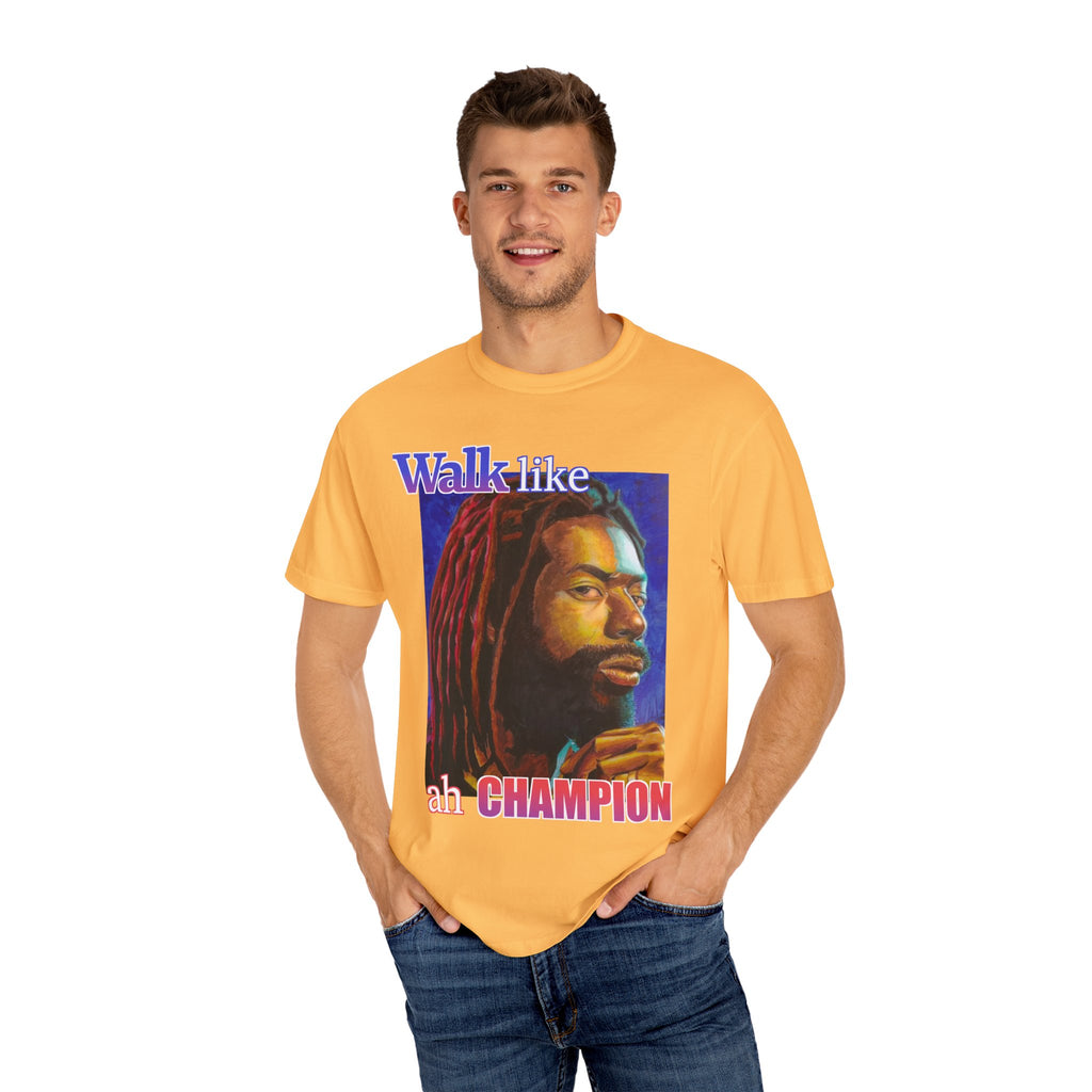Walk like ah Champion with this Buju Banton T Shirt