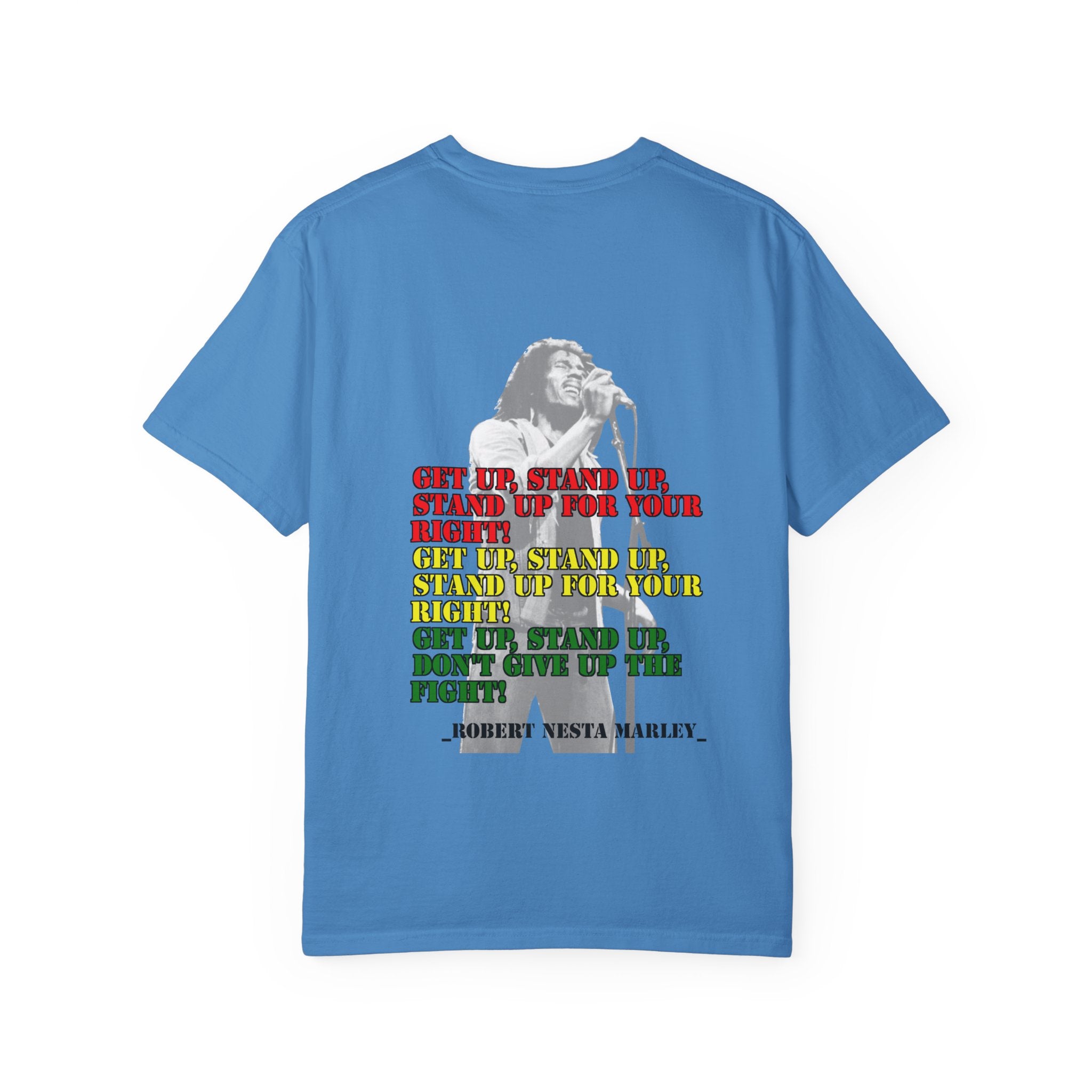 Get up Stand up! with this Bob Nesta Marley T-shirt