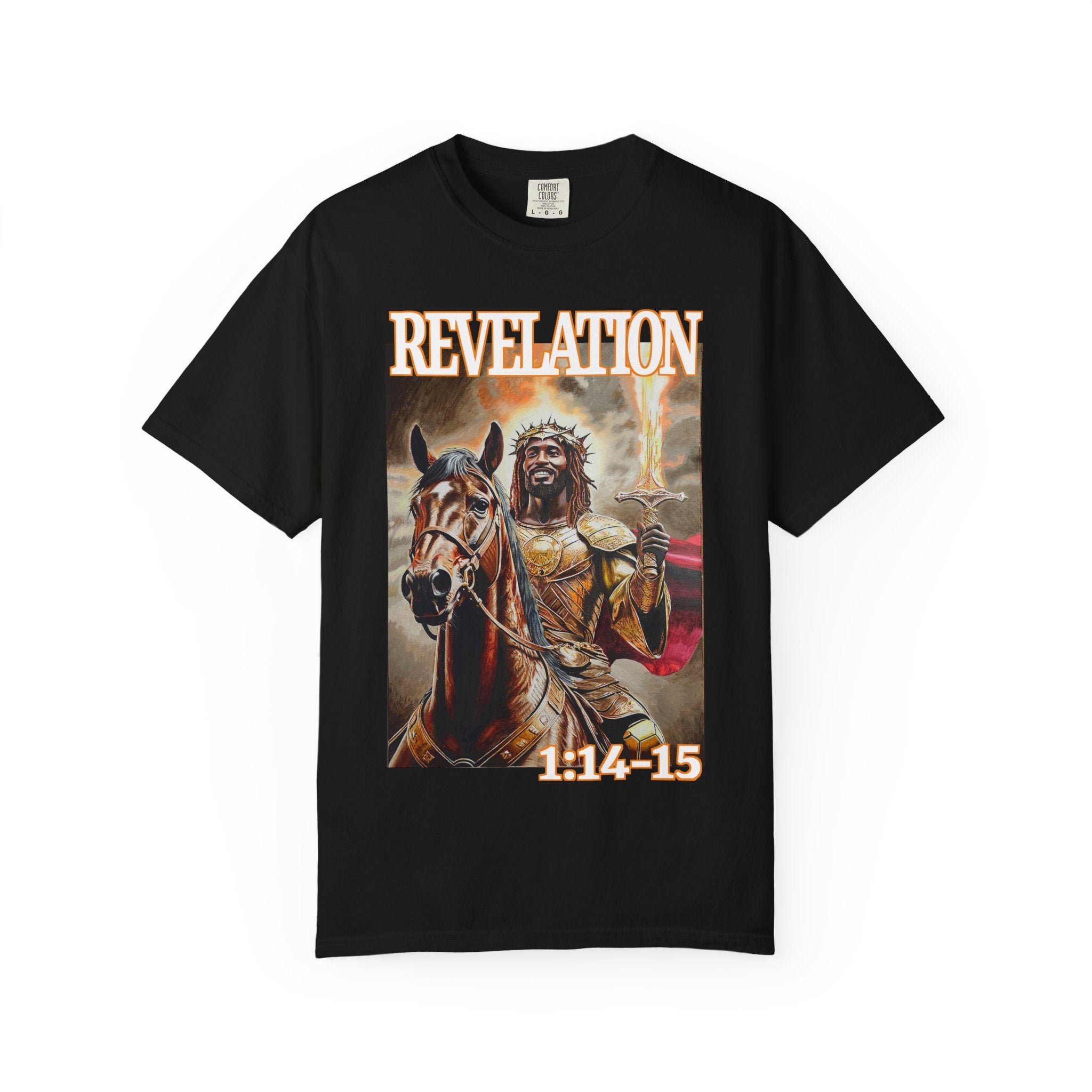 Celebrate the life and resurrection of Jesus Christ when wearing this T shirt