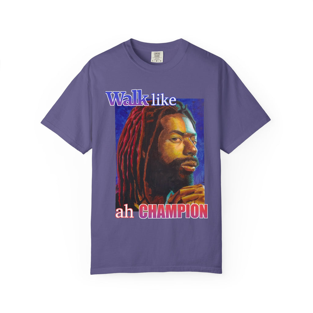 Walk like ah Champion with this Buju Banton T Shirt