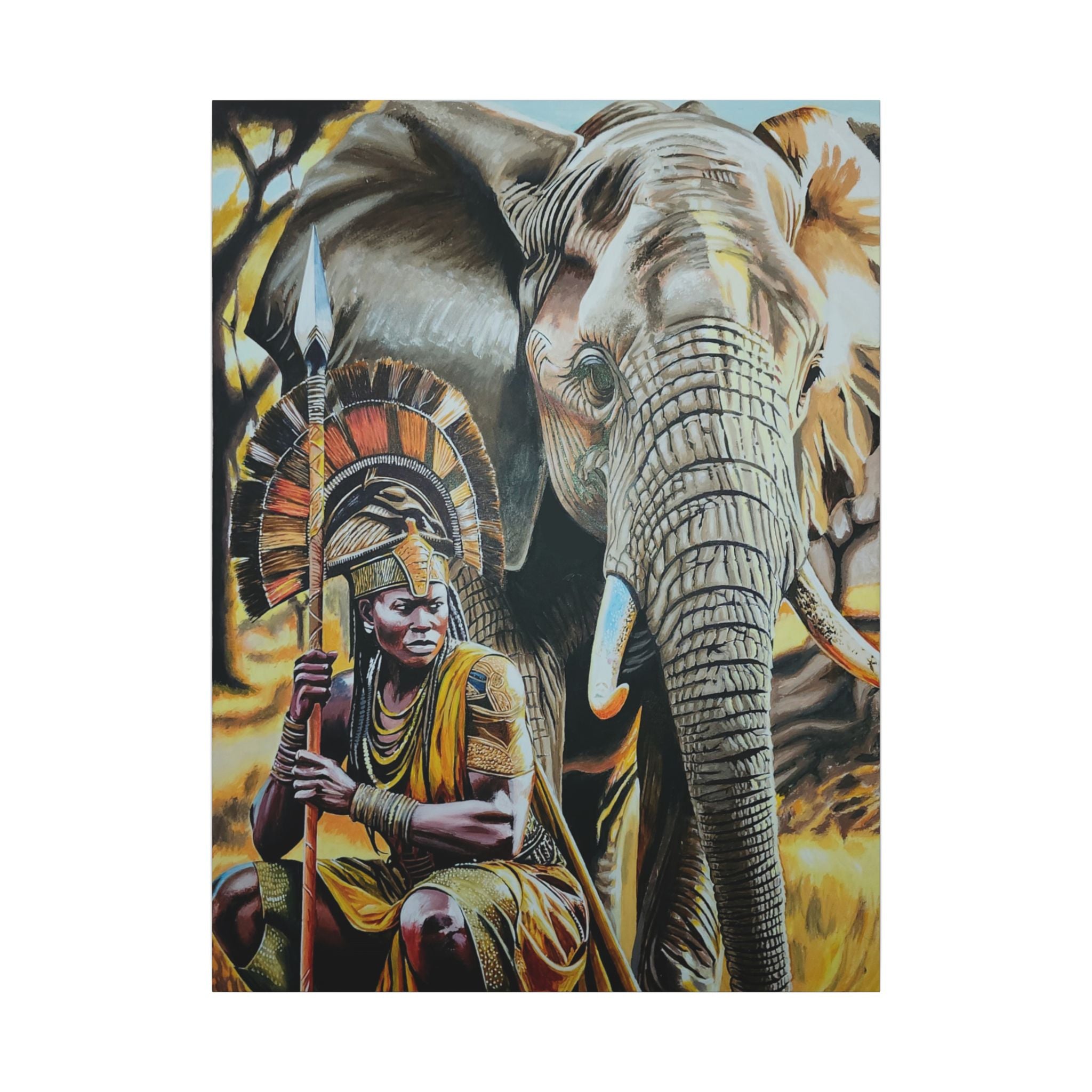 Queen Nandi print 36"x48"